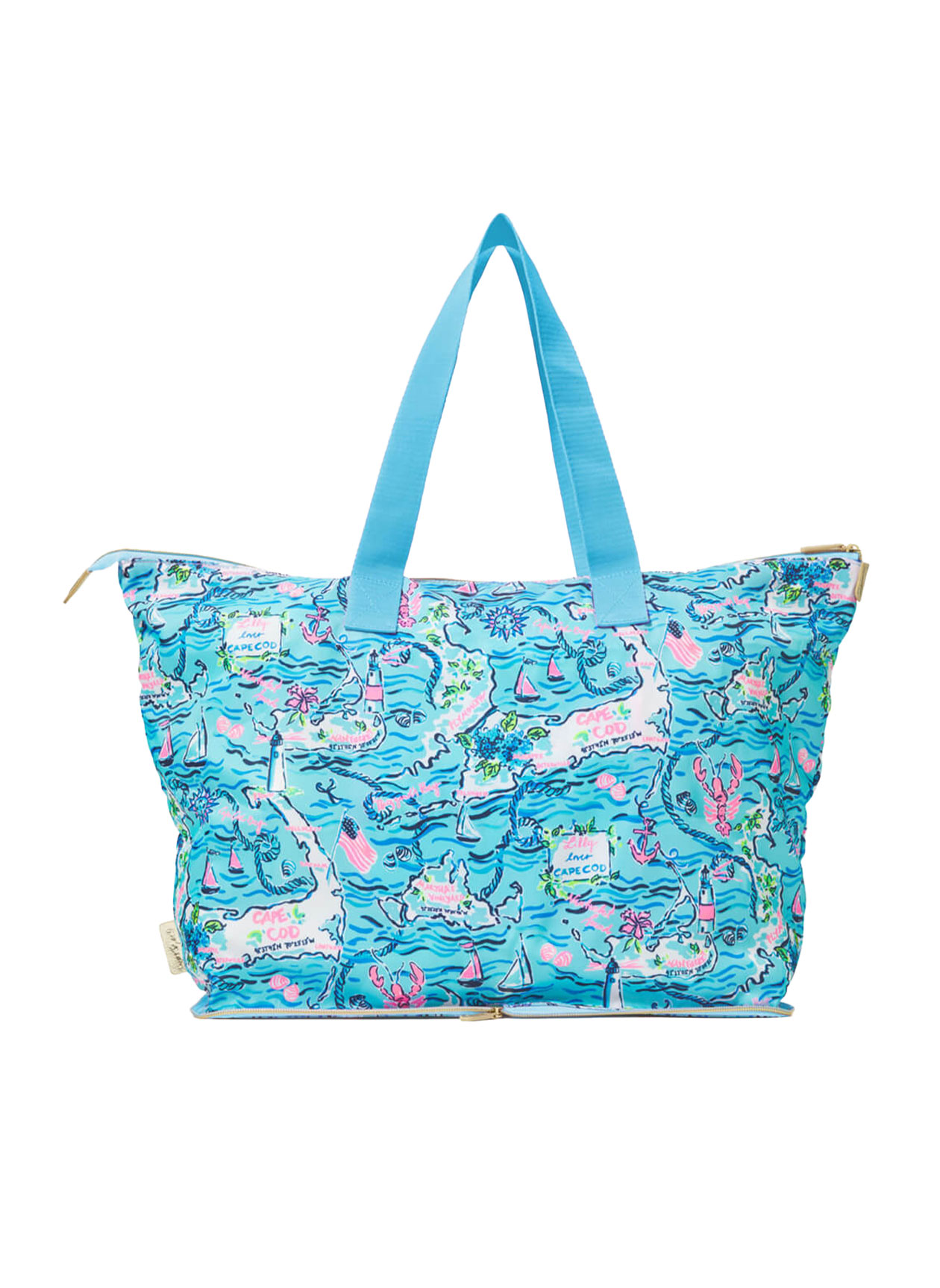 NWT- Lilly Pulitzer Tote with matching Pouch- towels buy NOT included