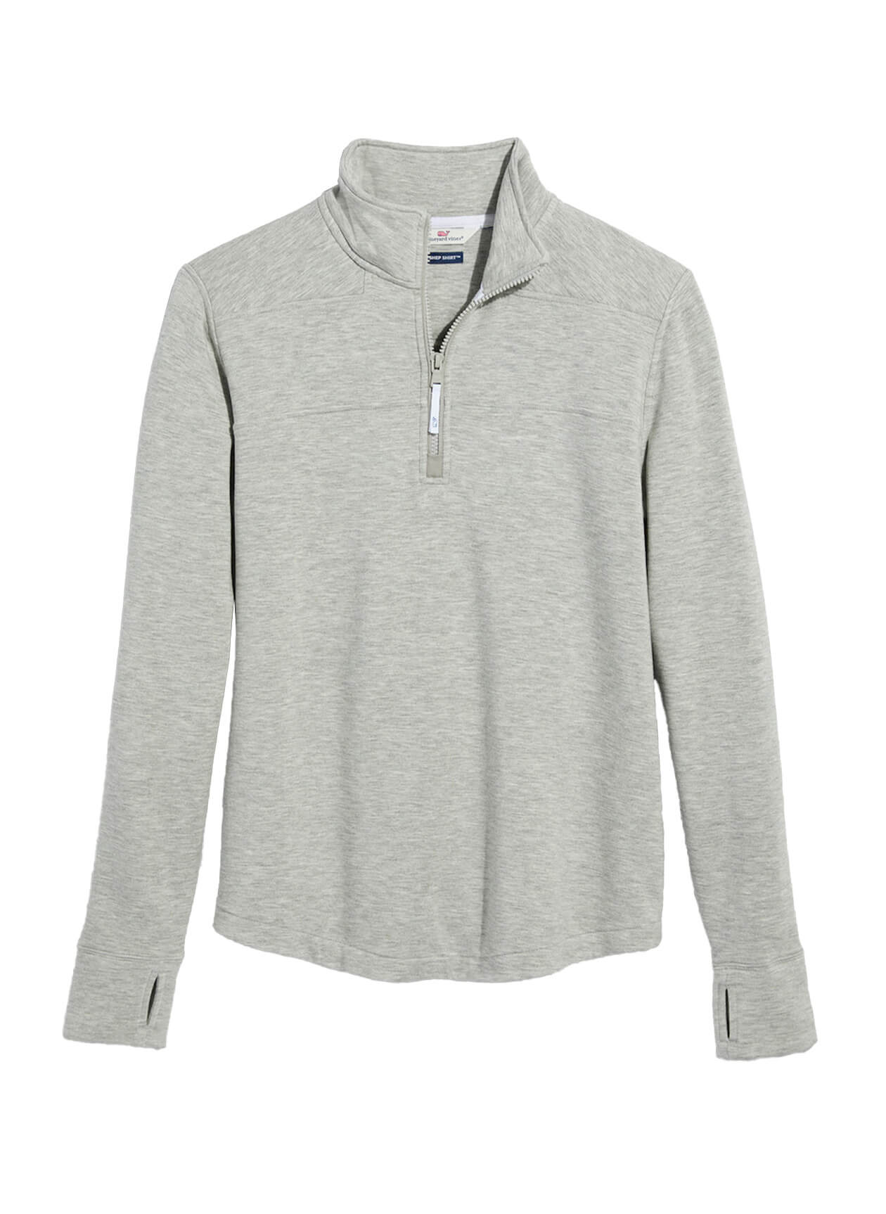 Vineyard Vines Women's Light Heather Grey Blank Dreamcloth Shep