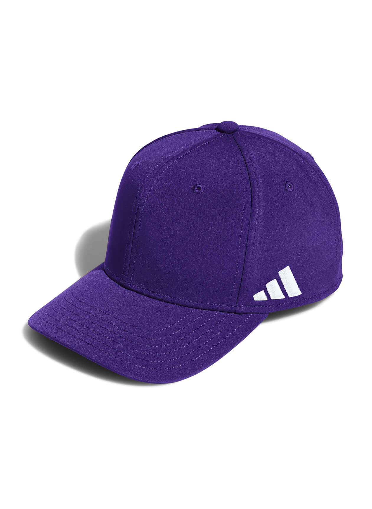 Corporate Hats | Adidas Team Collegiate Purple Structured Snapback Hat