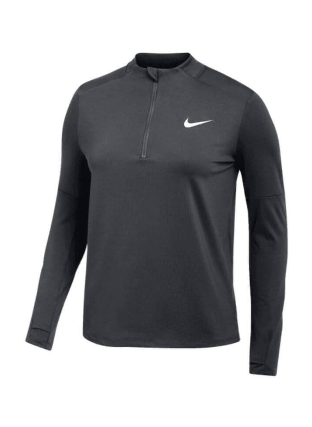 nike black half zip tracksuit
