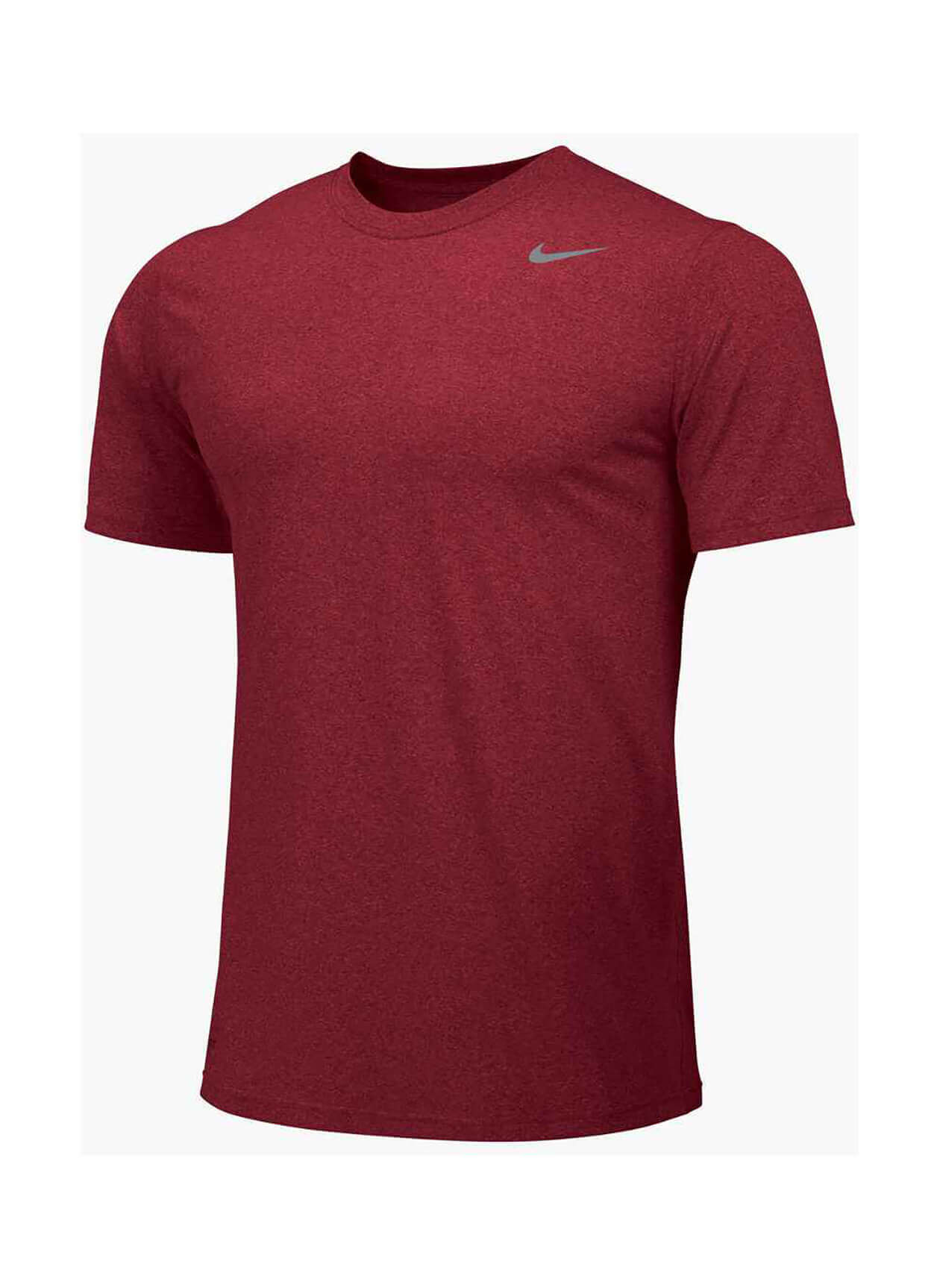 Nike Men's Team Maroon Legend Crew T-Shirt | Custom Printed Tees