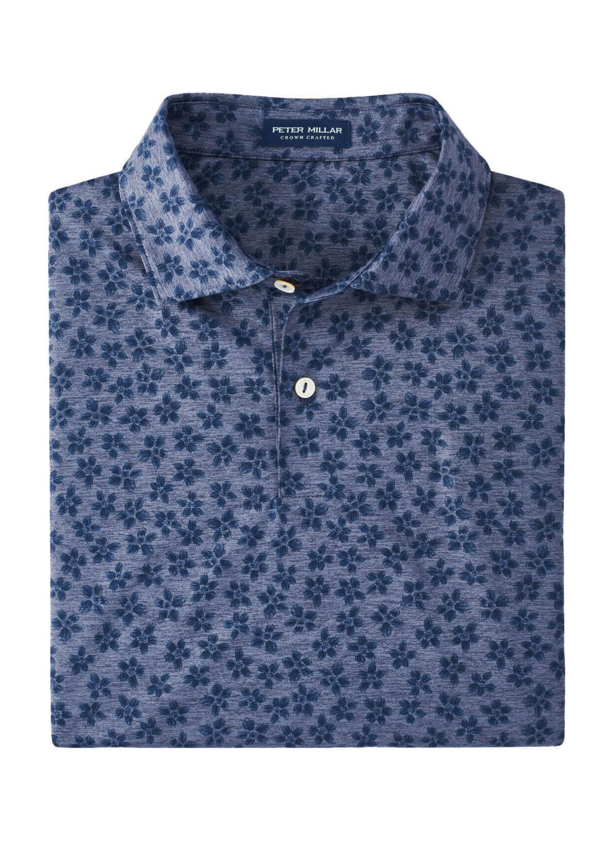 Dark Plum Peter Millar Fordham Performance Jersey Polo Men's