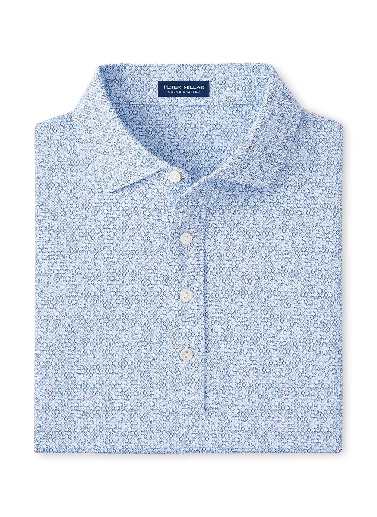 Peter Millar White / Blue Pearl Men's Rhythm Performance