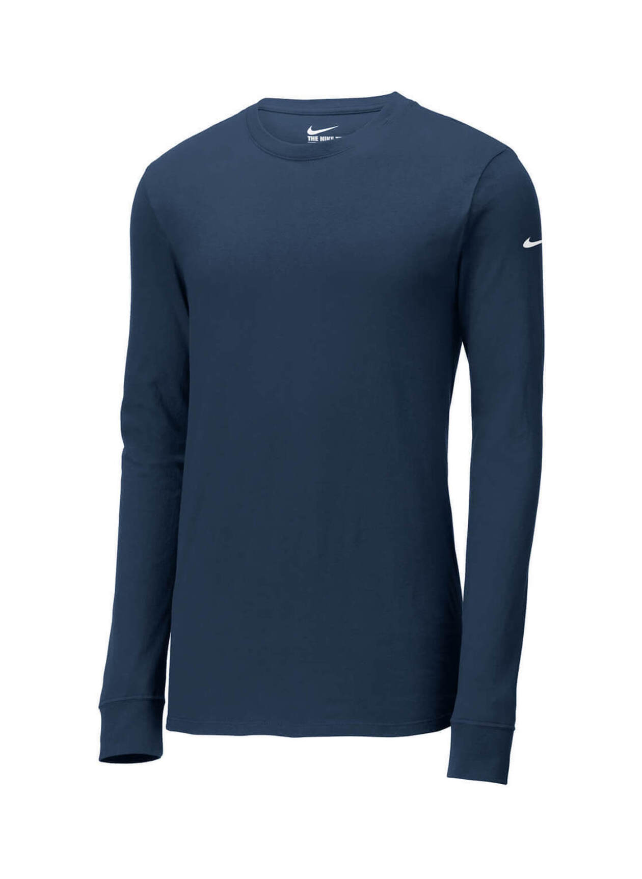 nike core cotton long sleeve tee
