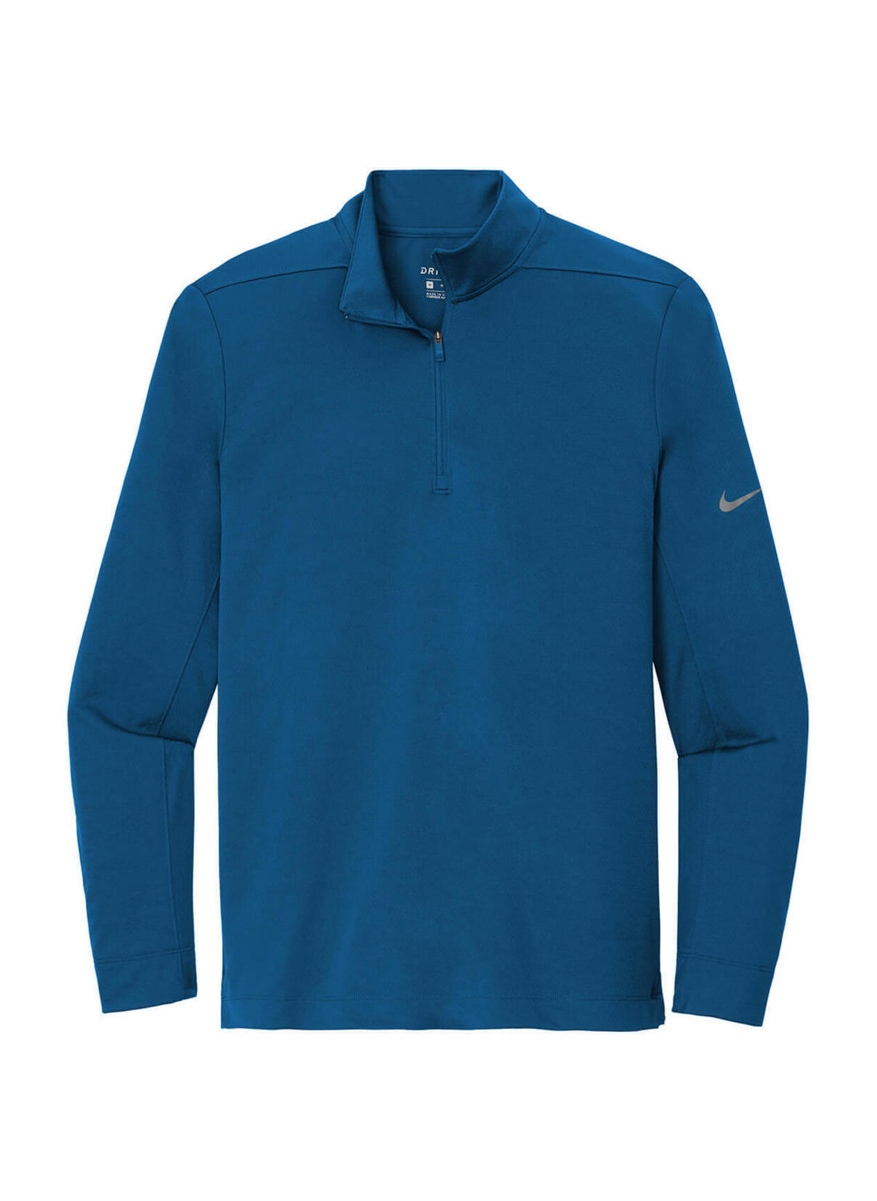 Nike Men s Gym Blue Dry Half Zip Custom Pullovers