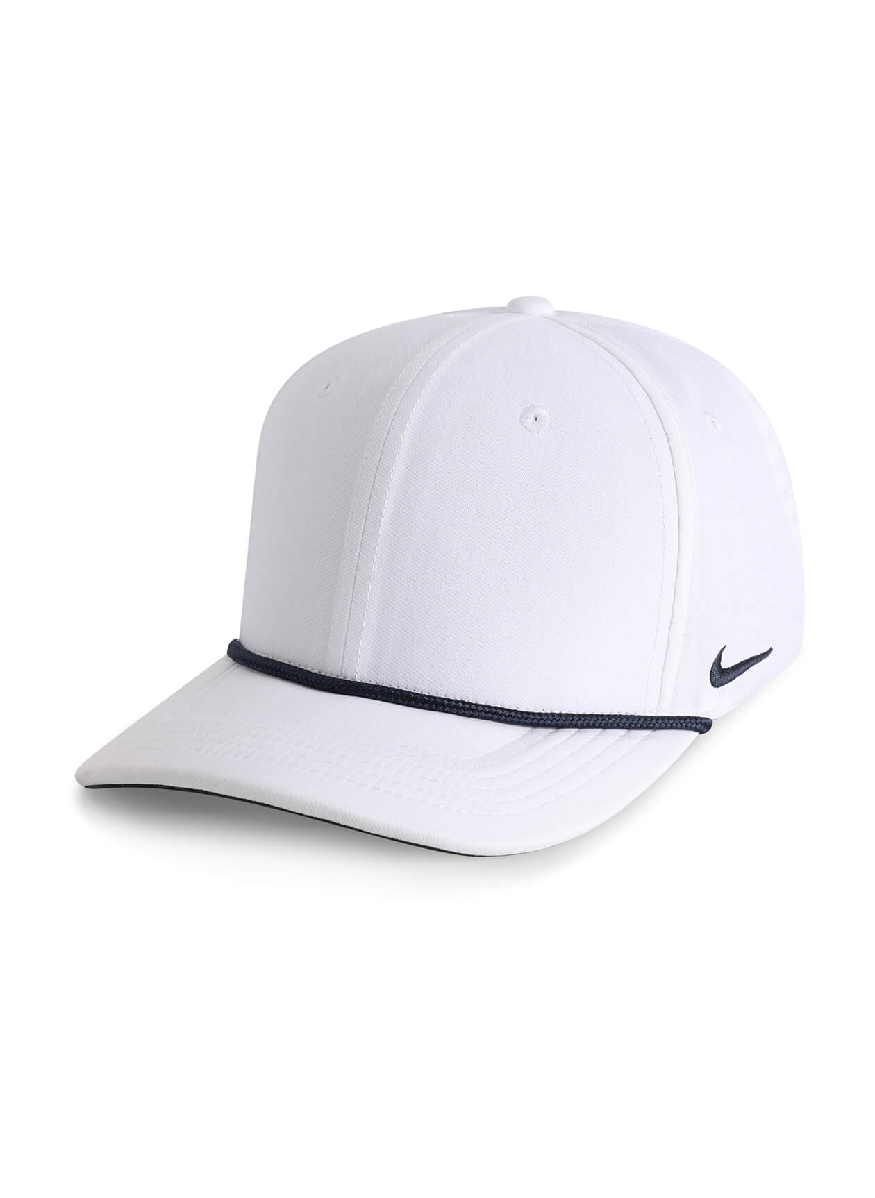 Nike White / Navy Team Rise Rope Cap