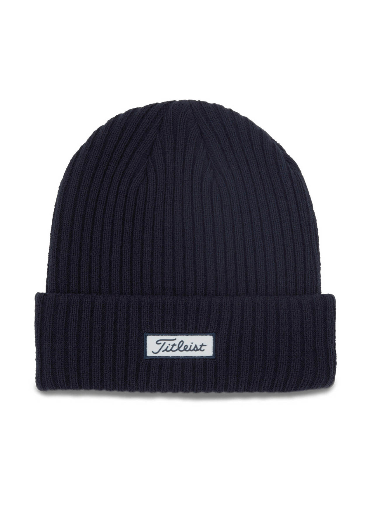 Titleist Navy White Charleston Cuff Knit Beanie Titleist