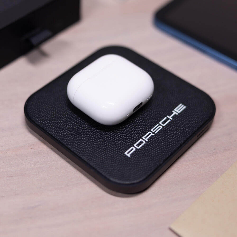 Courant Wireless Charging Accessory Tray. Courant Charger Tray. Courant Charging Station.