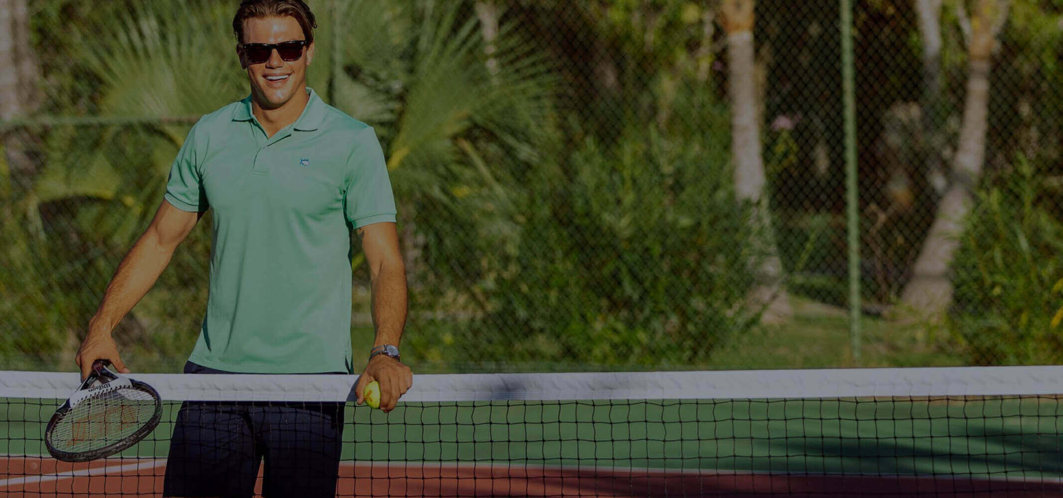 SOUTHERN TIDE MEN'S PERFORMANCE POLO