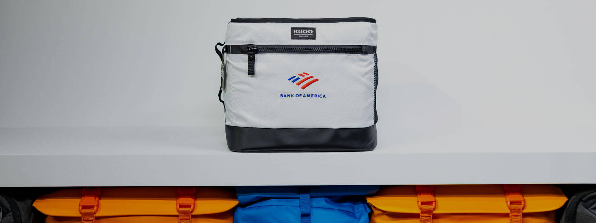 Branded Coolers. Company Branded Swag. Cool Company Swag. Custom Cooler Bag. Custom Company Swag.