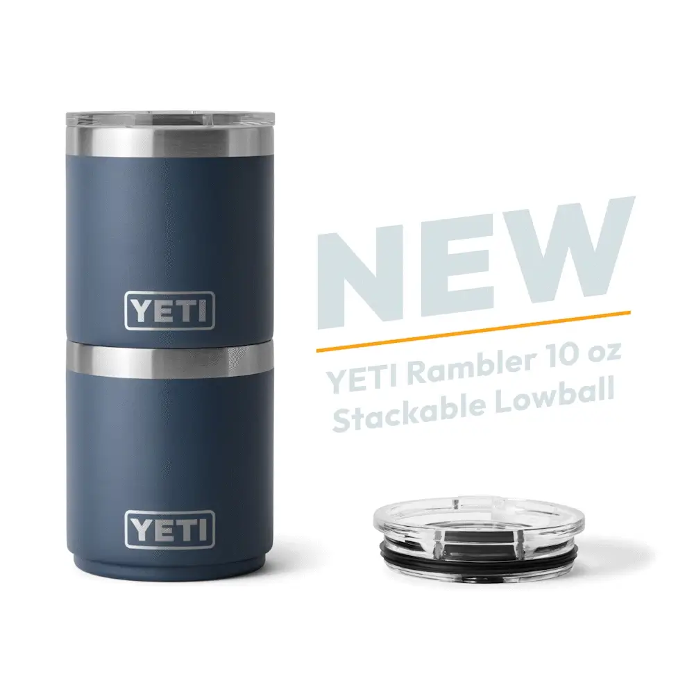 Custom Yeti Rambler 10 oz Stackable Lowball Tumbler