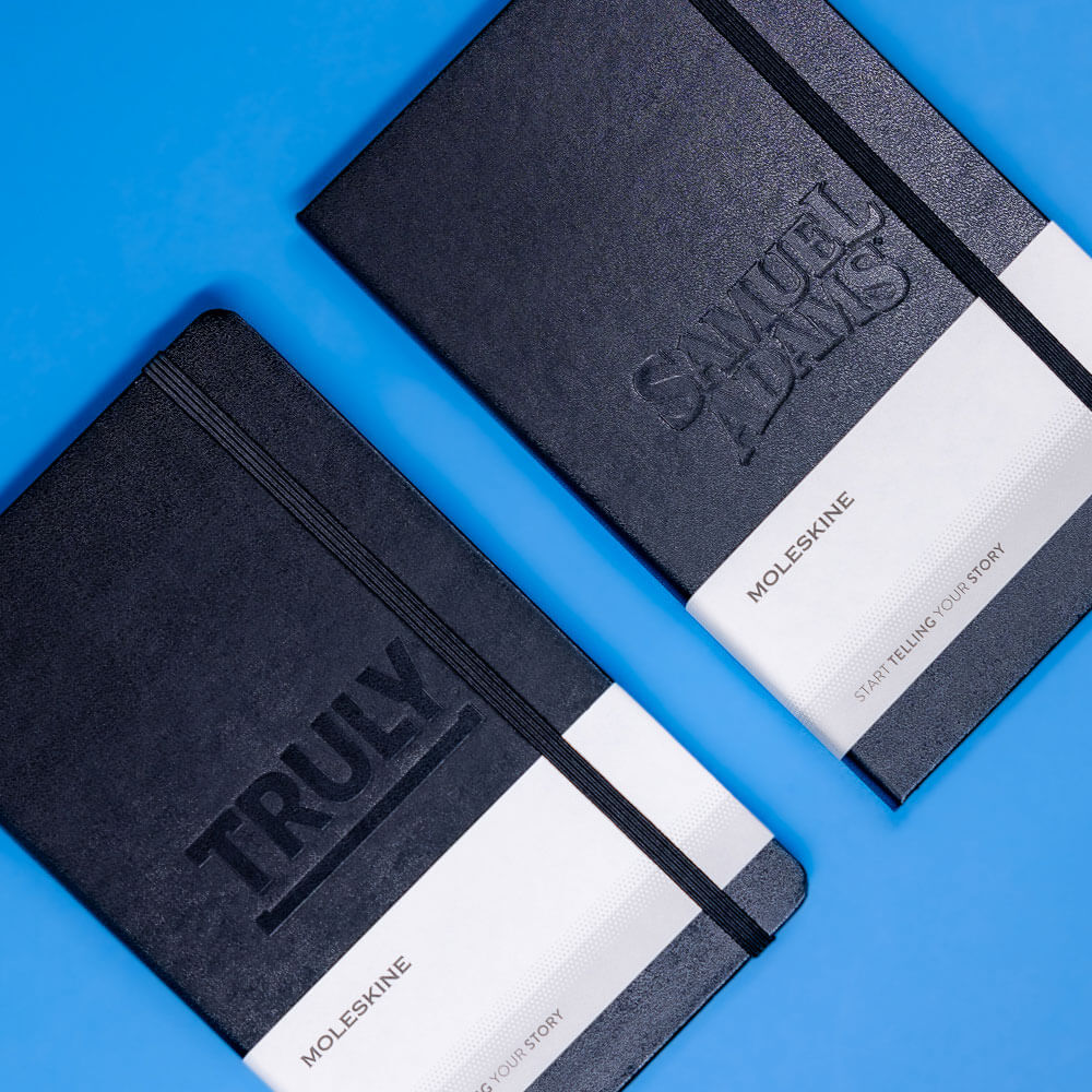 Moleskine Custom Gifts. Personalized Moleskine. Custom Notebooks. Custom Office Supplies.