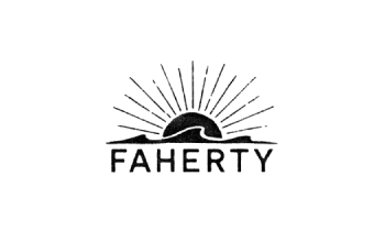 Custom Faherty Brand featuring branded corporate apparel, including custom logo clothing and merchandise.
