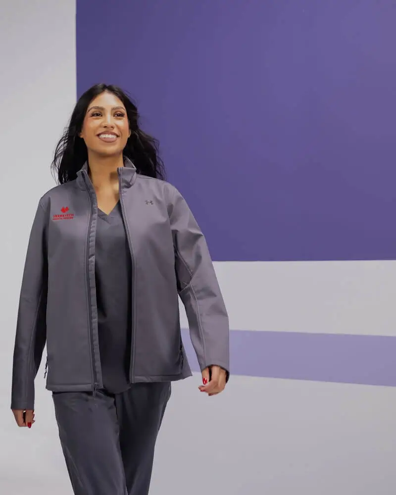 Shop the Under Armour healthcare jackets doctors and nurses live in every day at the hospital.