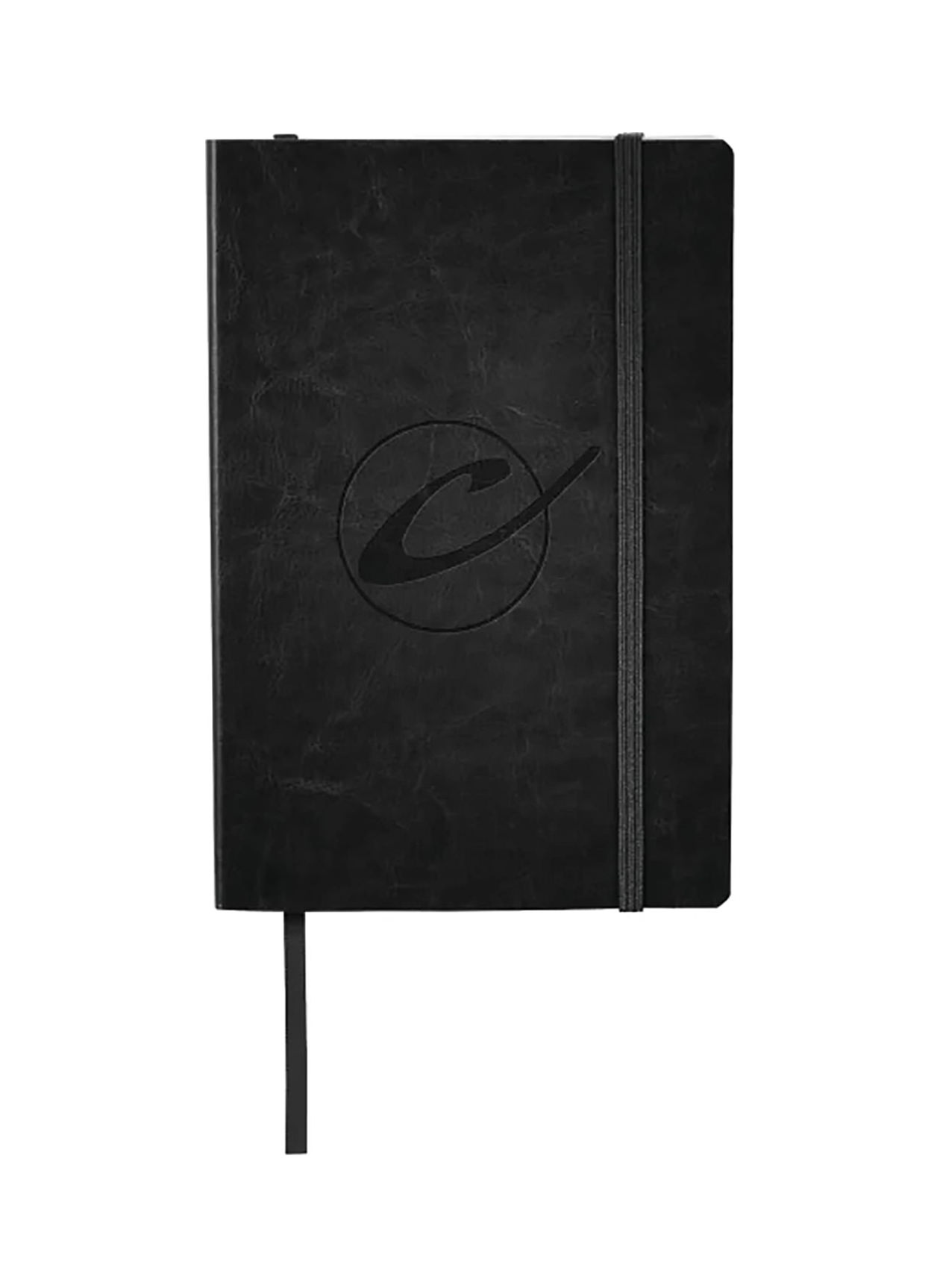 Journalbooks Black 5.5" x 8.5" Abruzzo Soft Bound Notebook