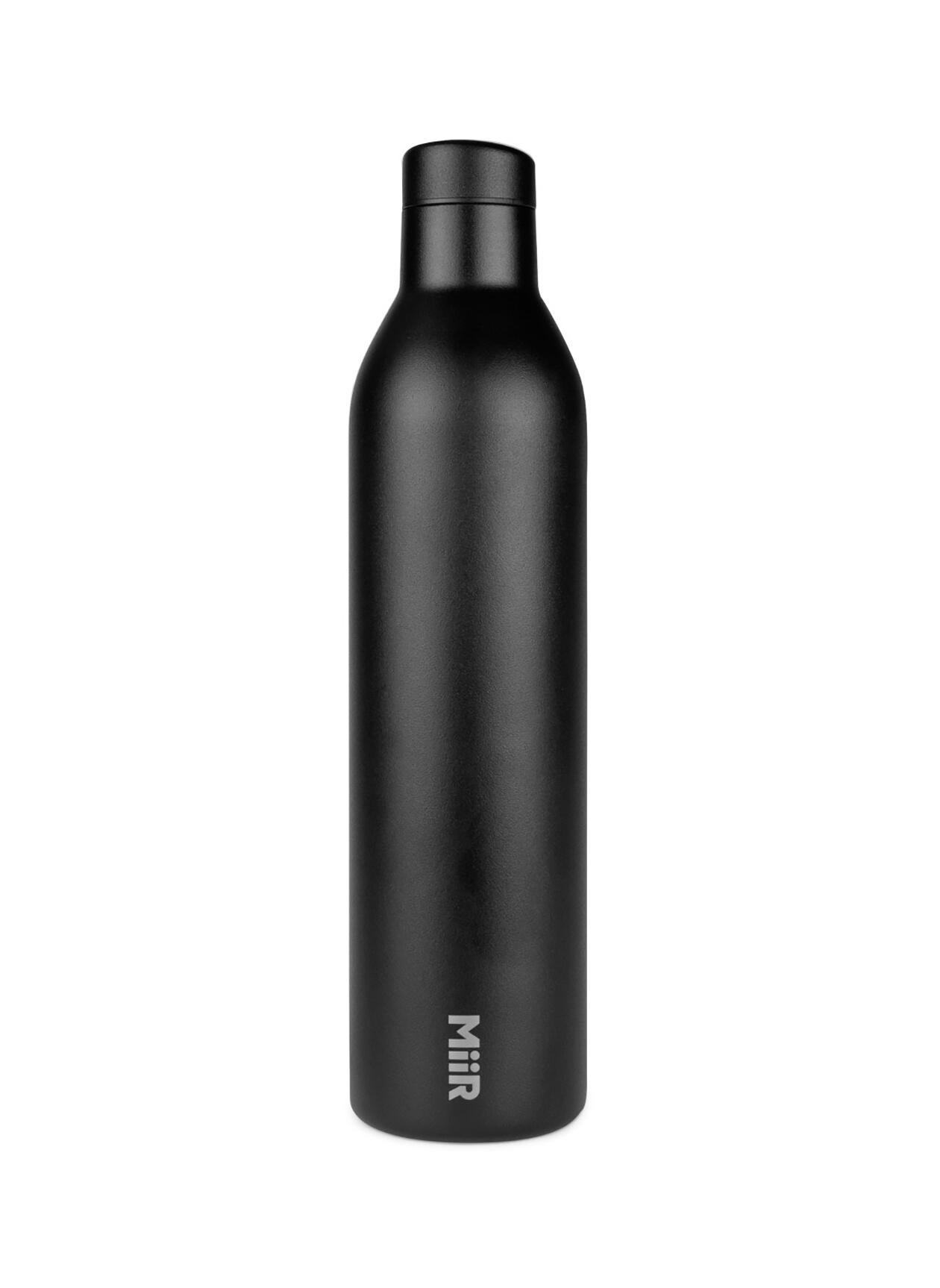Miir Black Powder Vacuum Insulated Wine Bottle - 25 oz