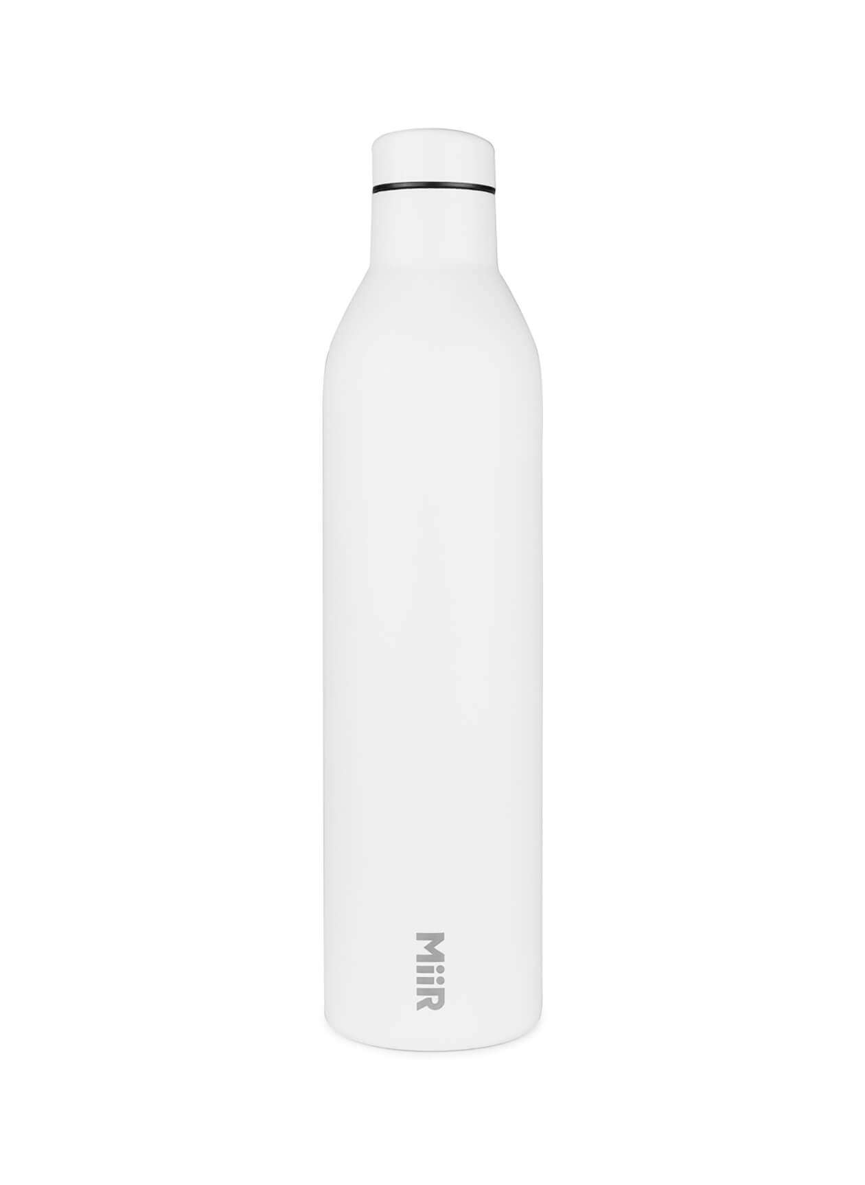 Miir White Powder Vacuum Insulated Wine Bottle - 25 oz