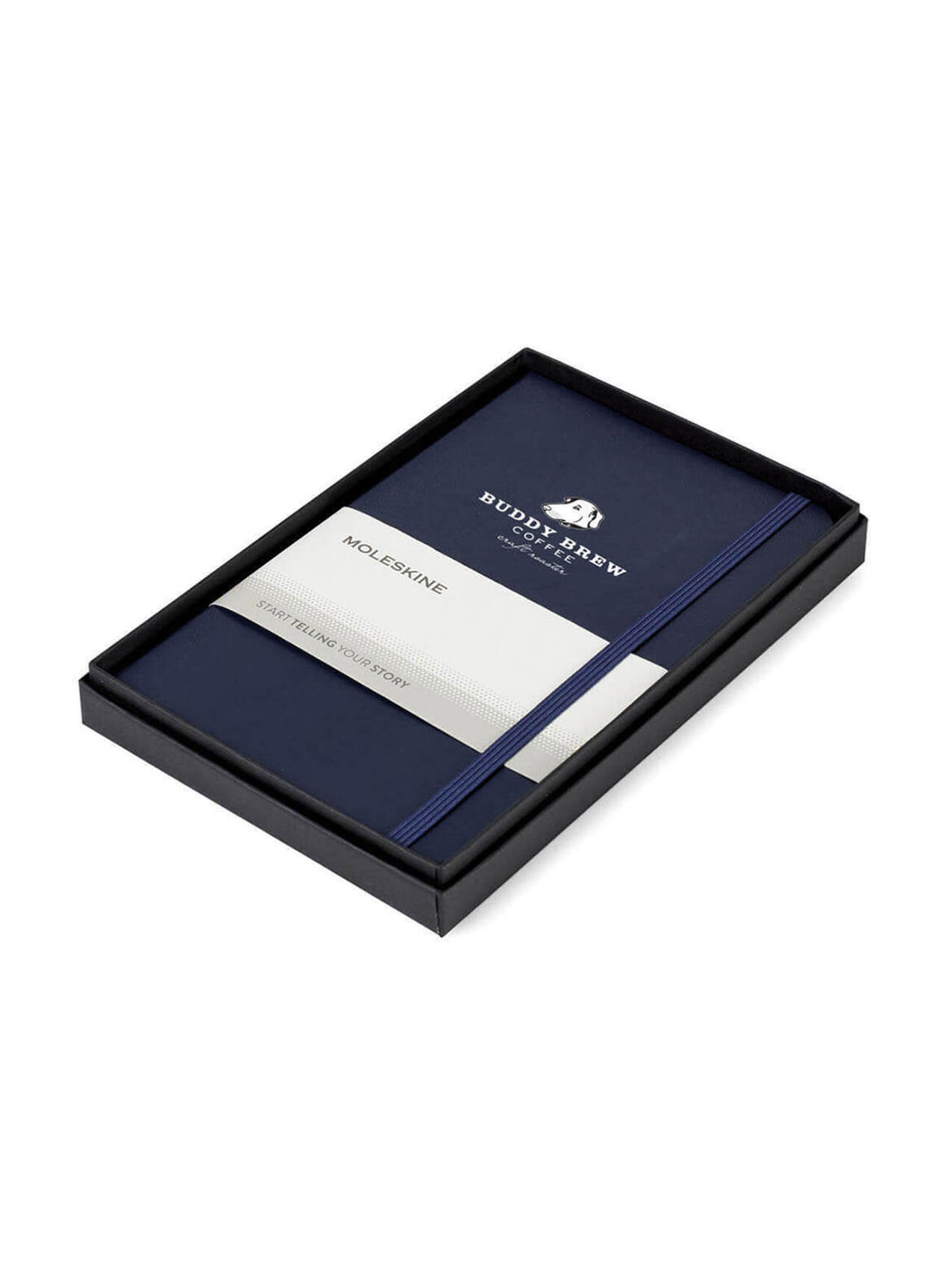 Moleskine Navy Blue Medium Notebook Gift Set