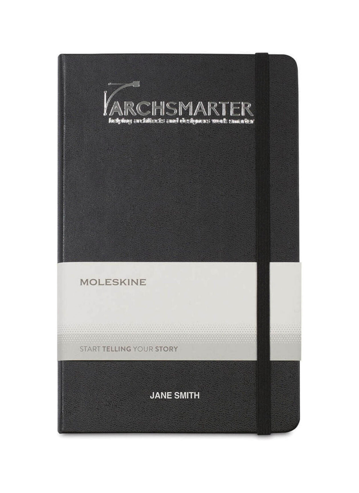 Moleskine Black Hard Cover Large Double Layout Notebook