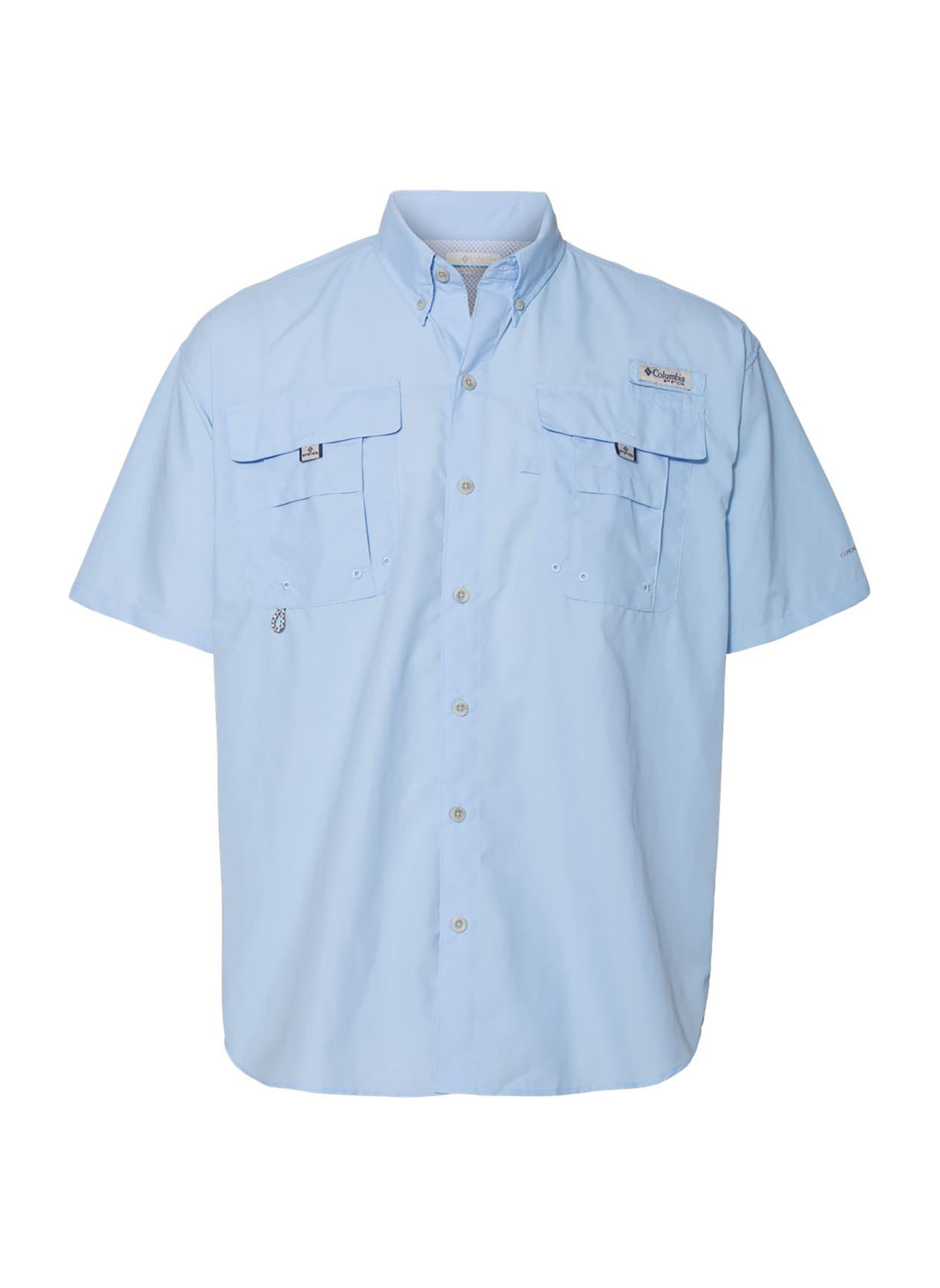 Printed Columbia Men's Sail PFG Bahama II Short-Sleeve Shirt