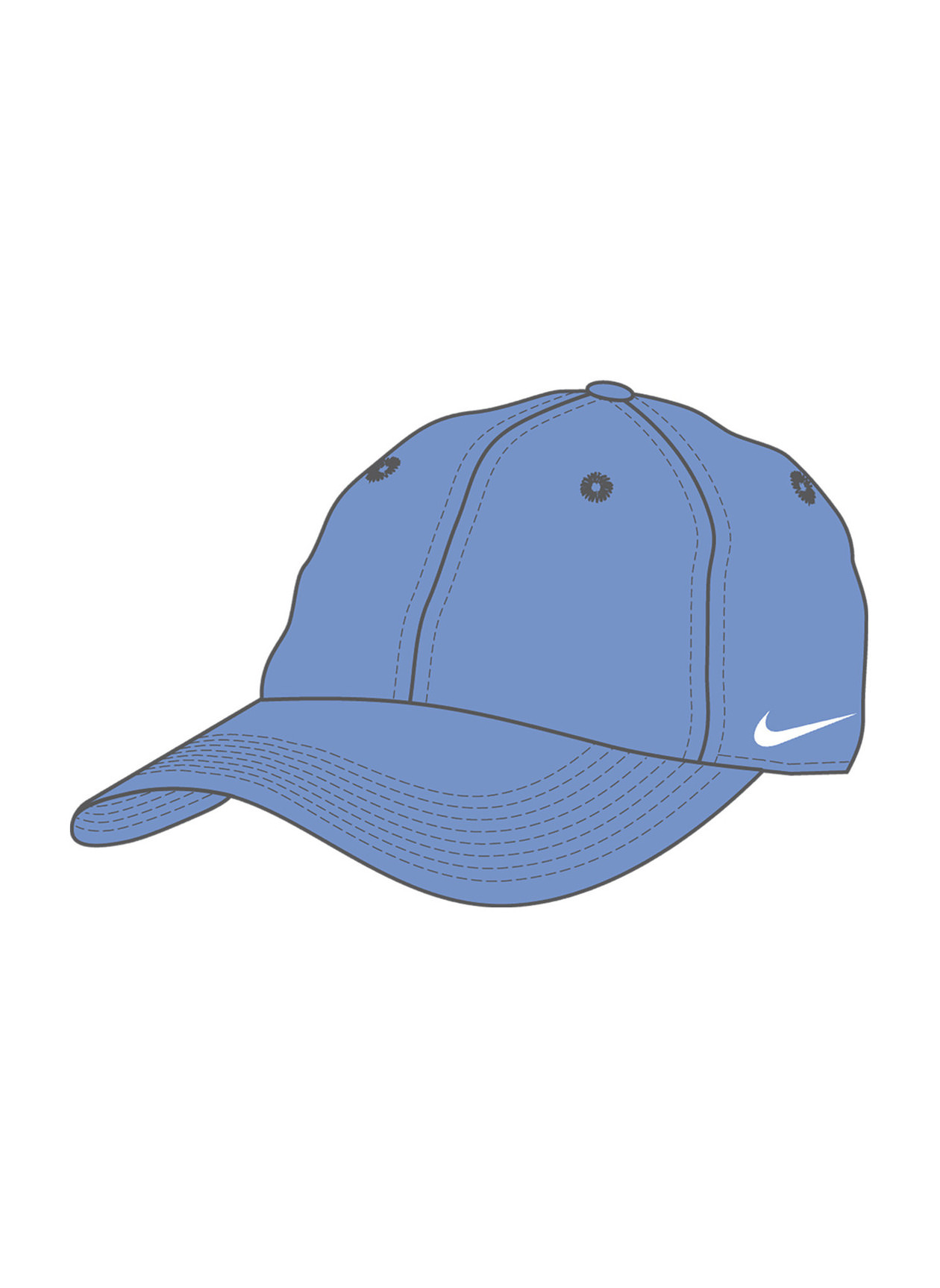 Nike Valor Blue Team Campus Hat