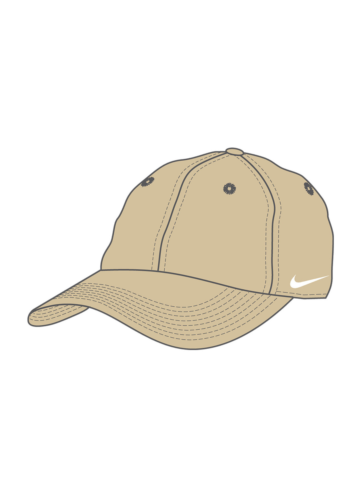 Nike Team Gold / White Team Campus Hat