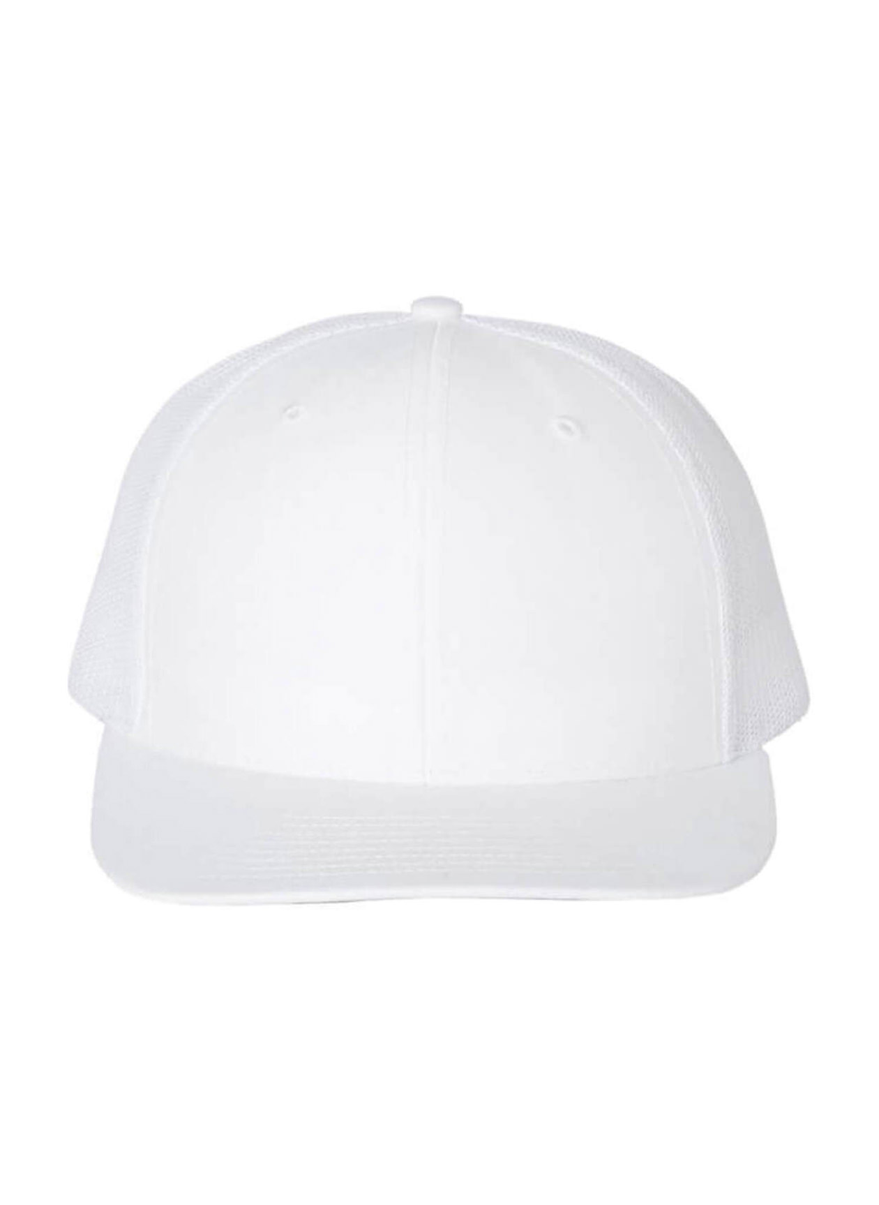 Richardson White Adjustable Snapback Trucker Hat