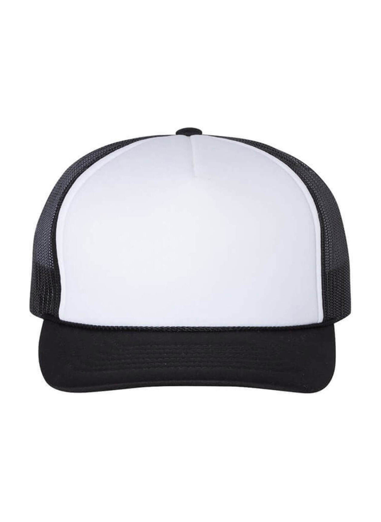 Richardson White / Black Foam Trucker Hat