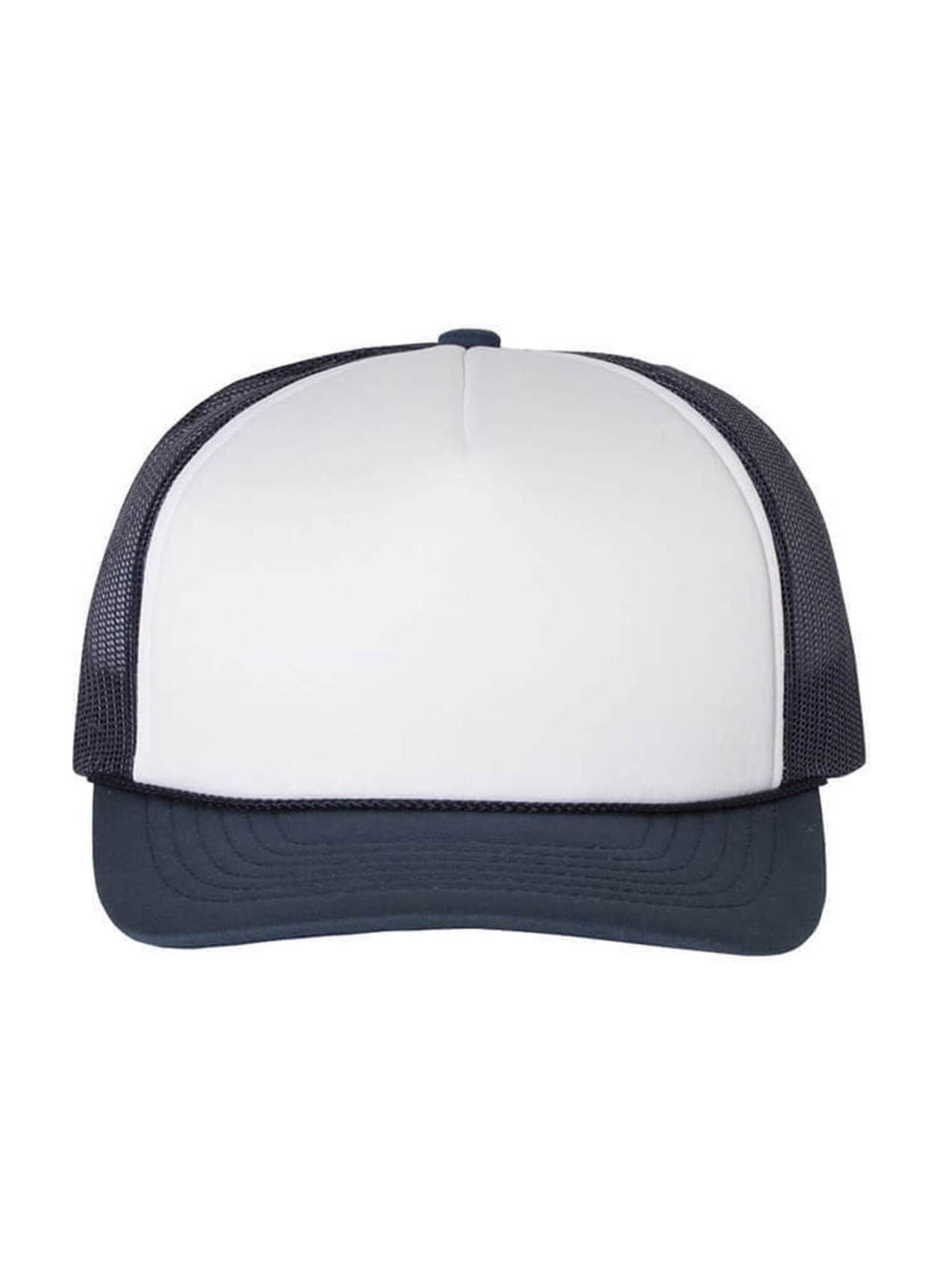 Richardson White / Navy Foam Trucker Hat