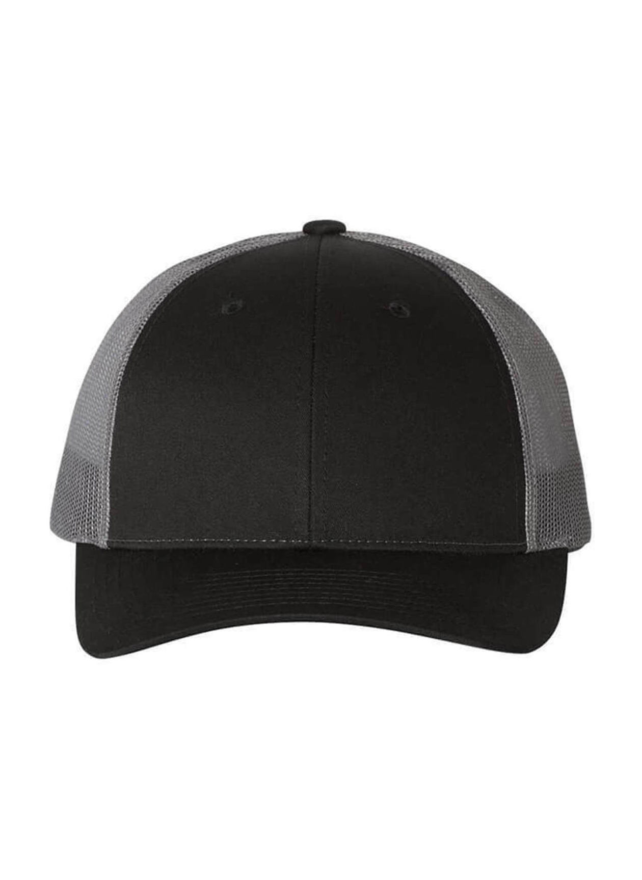 Richardson Black / Charcoal Low Pro Trucker Hat