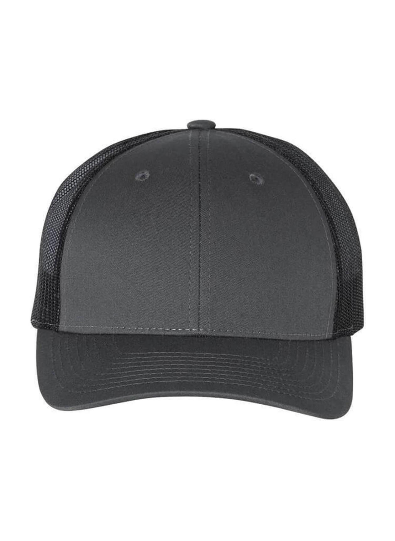 Richardson Charcoal / Black Low Pro Trucker Hat