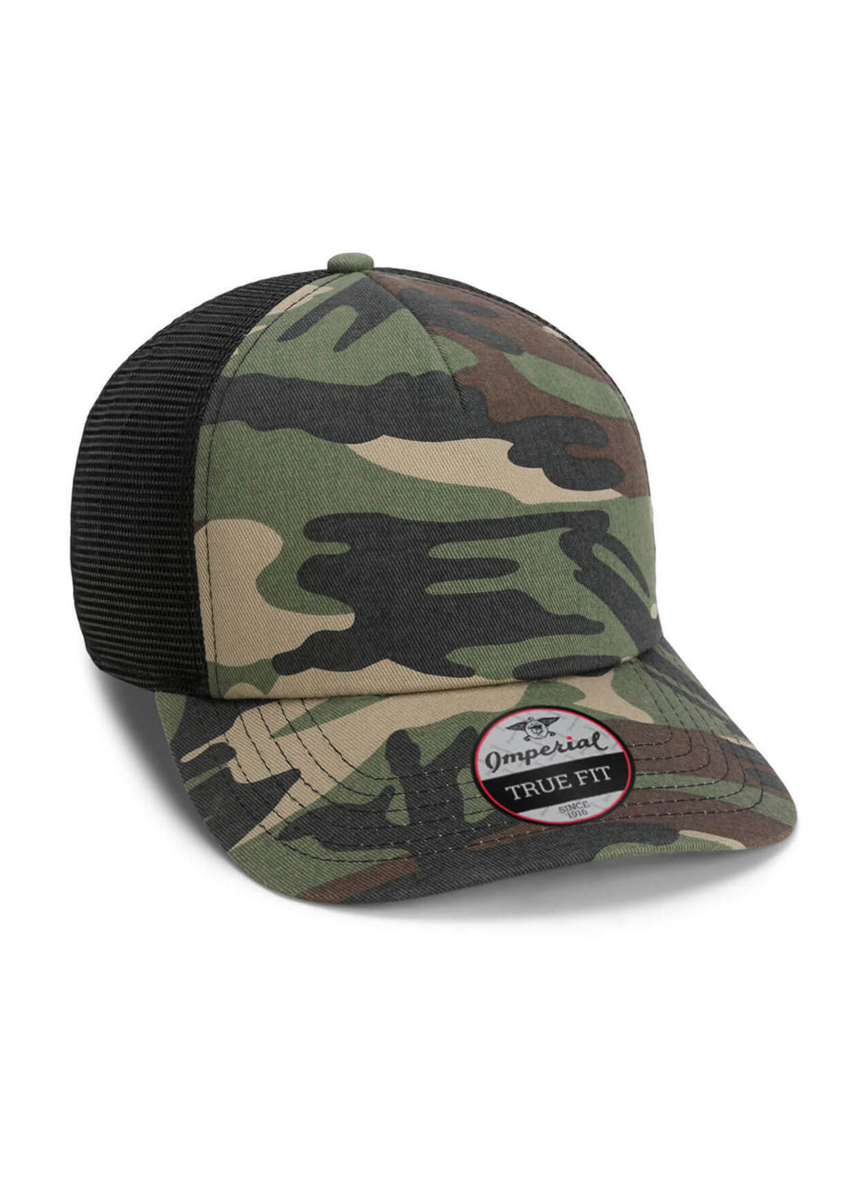 Imperial Camo / Black The North Country Trucker Hat