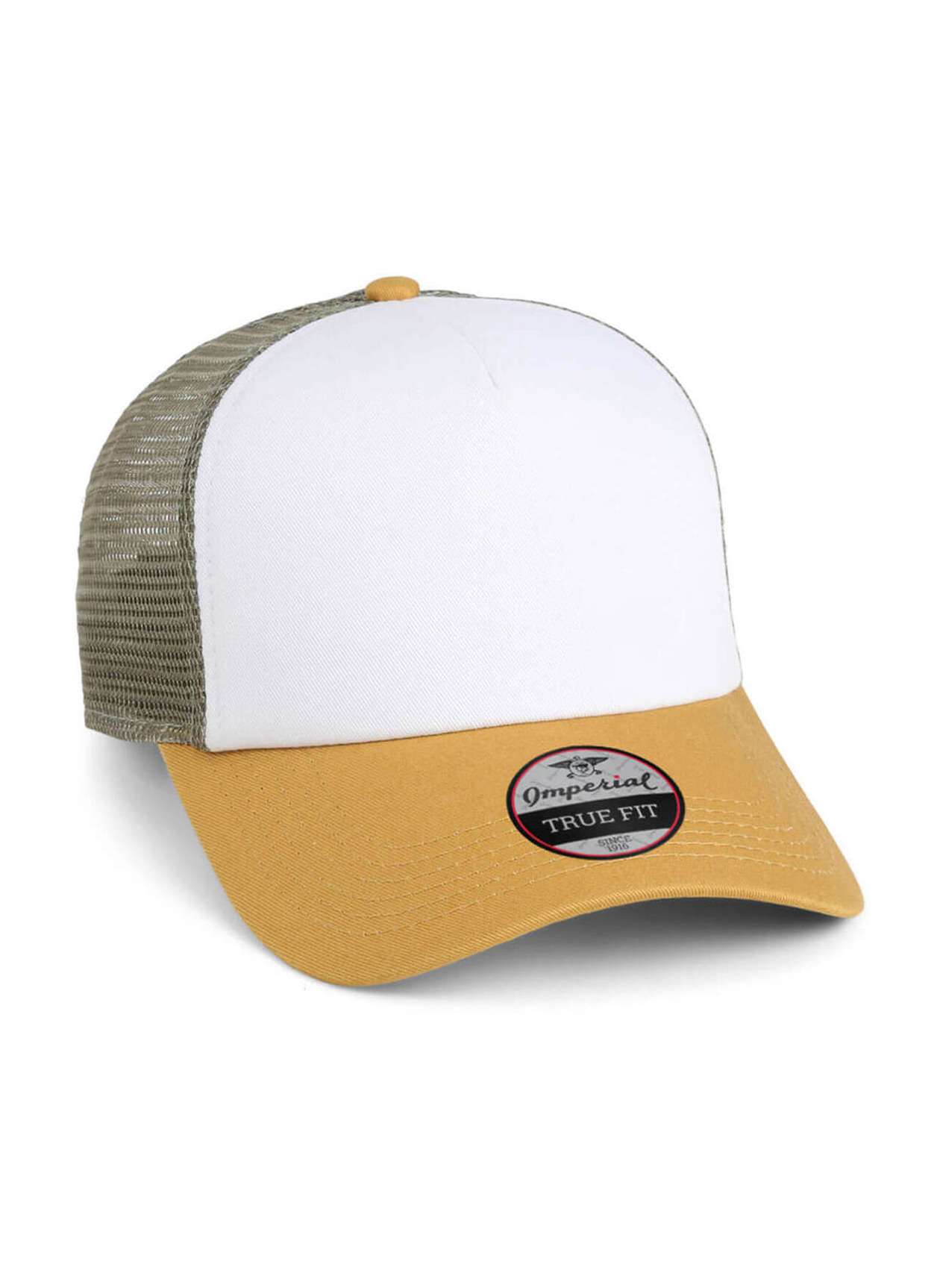 Imperial White / Wheat / Elmwood The North Country Trucker Hat
