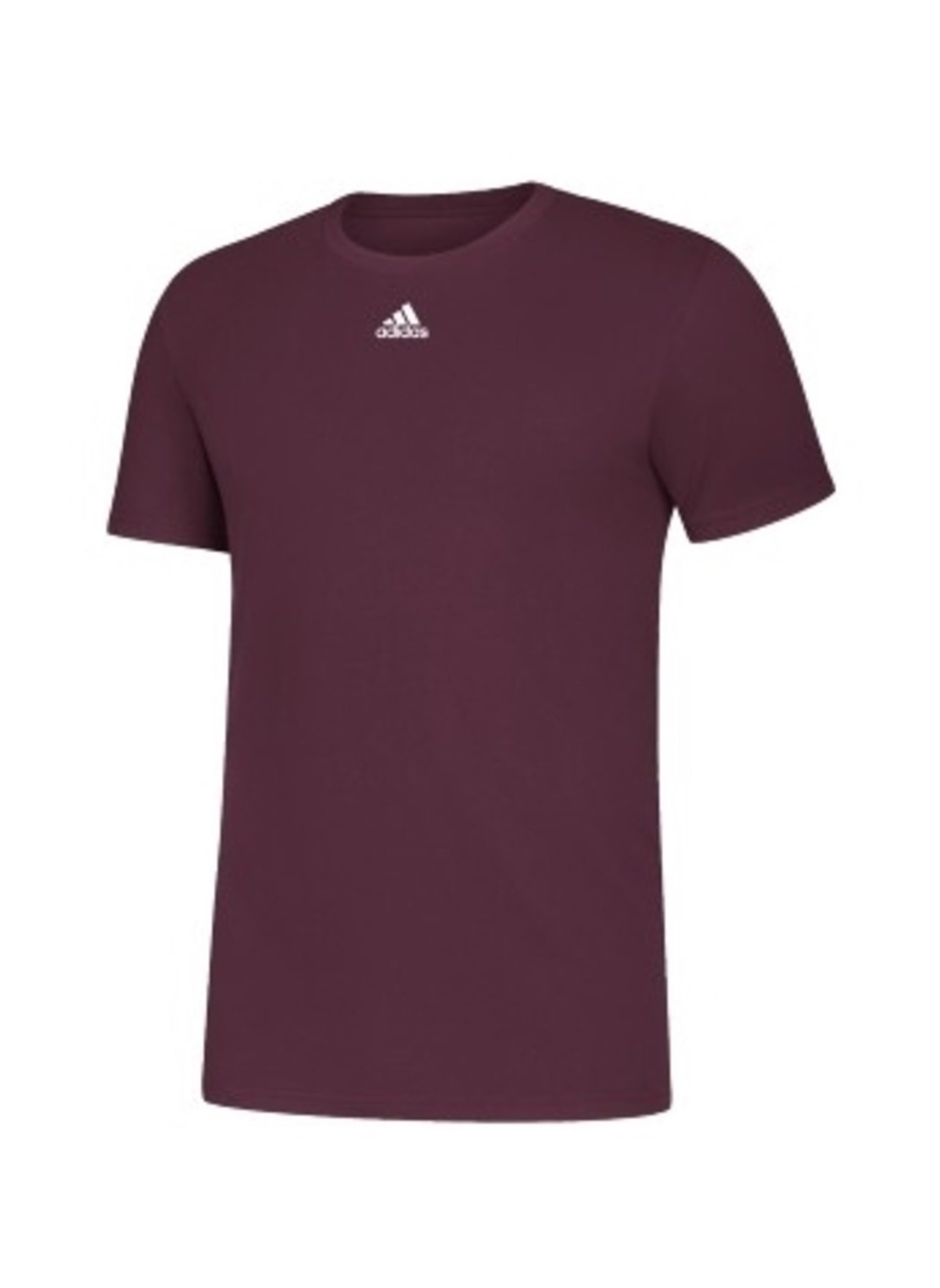 Men's adidas maroon t hot sale shirt