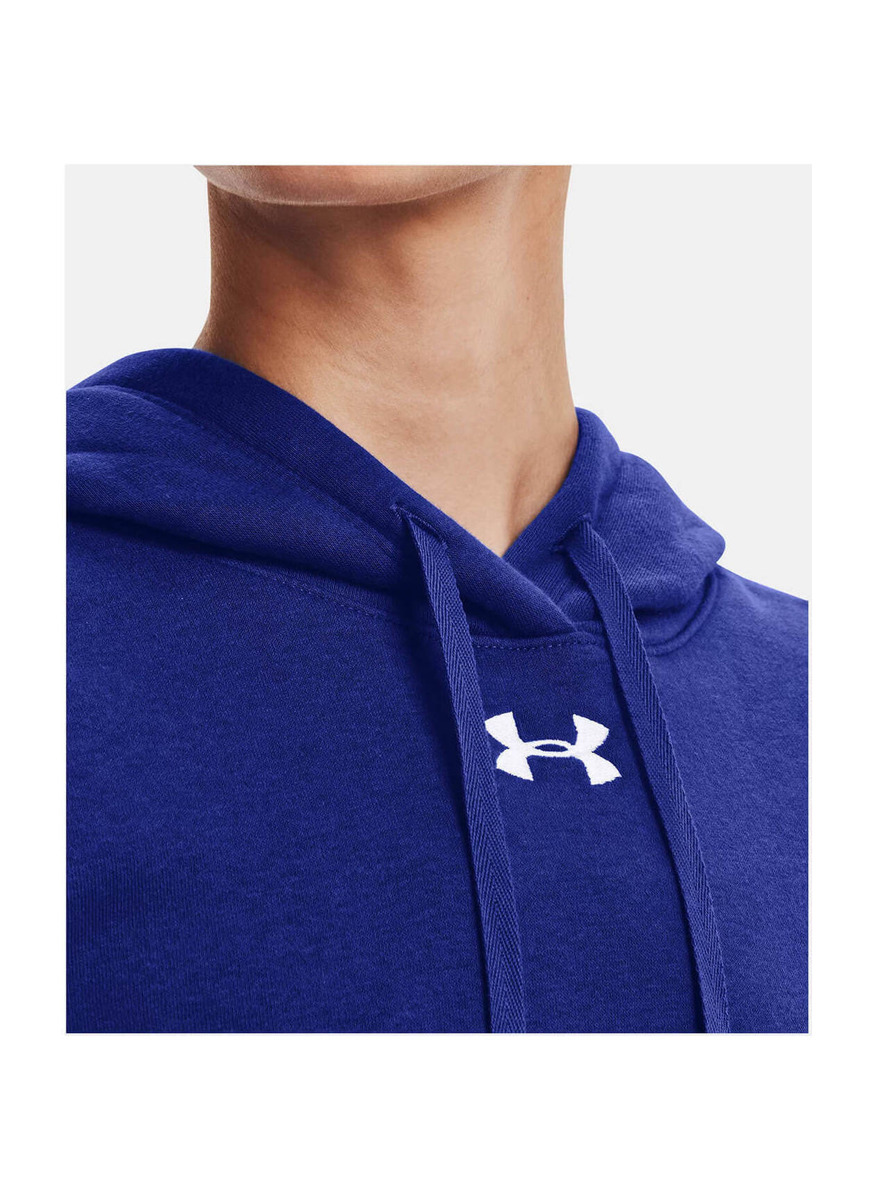 Under Armour Women's UA Hustle Fleece Hoody - 1300261-091 - Carbon  Heather/White - S : : Clothing, Shoes & Accessories