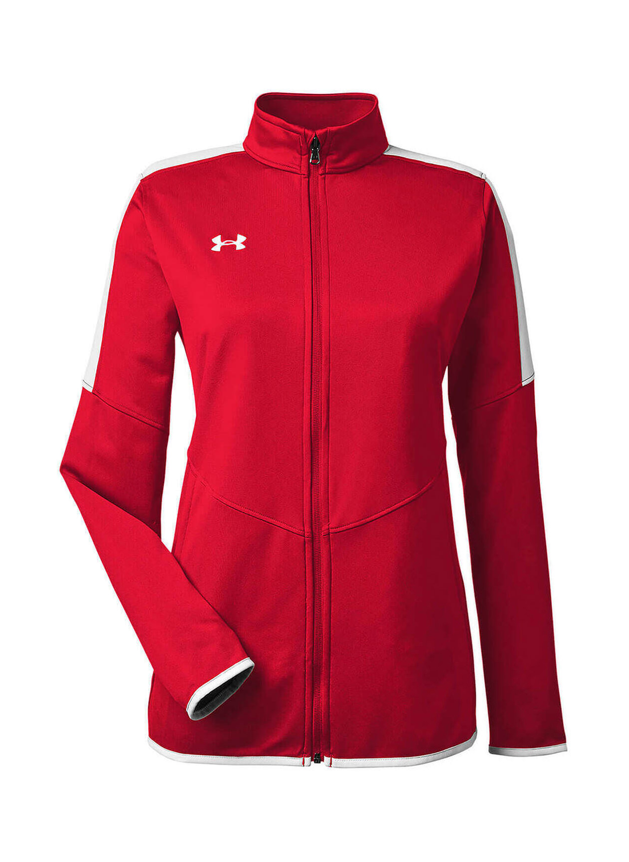 Under Armour Women's Red Rival Knit Jacket