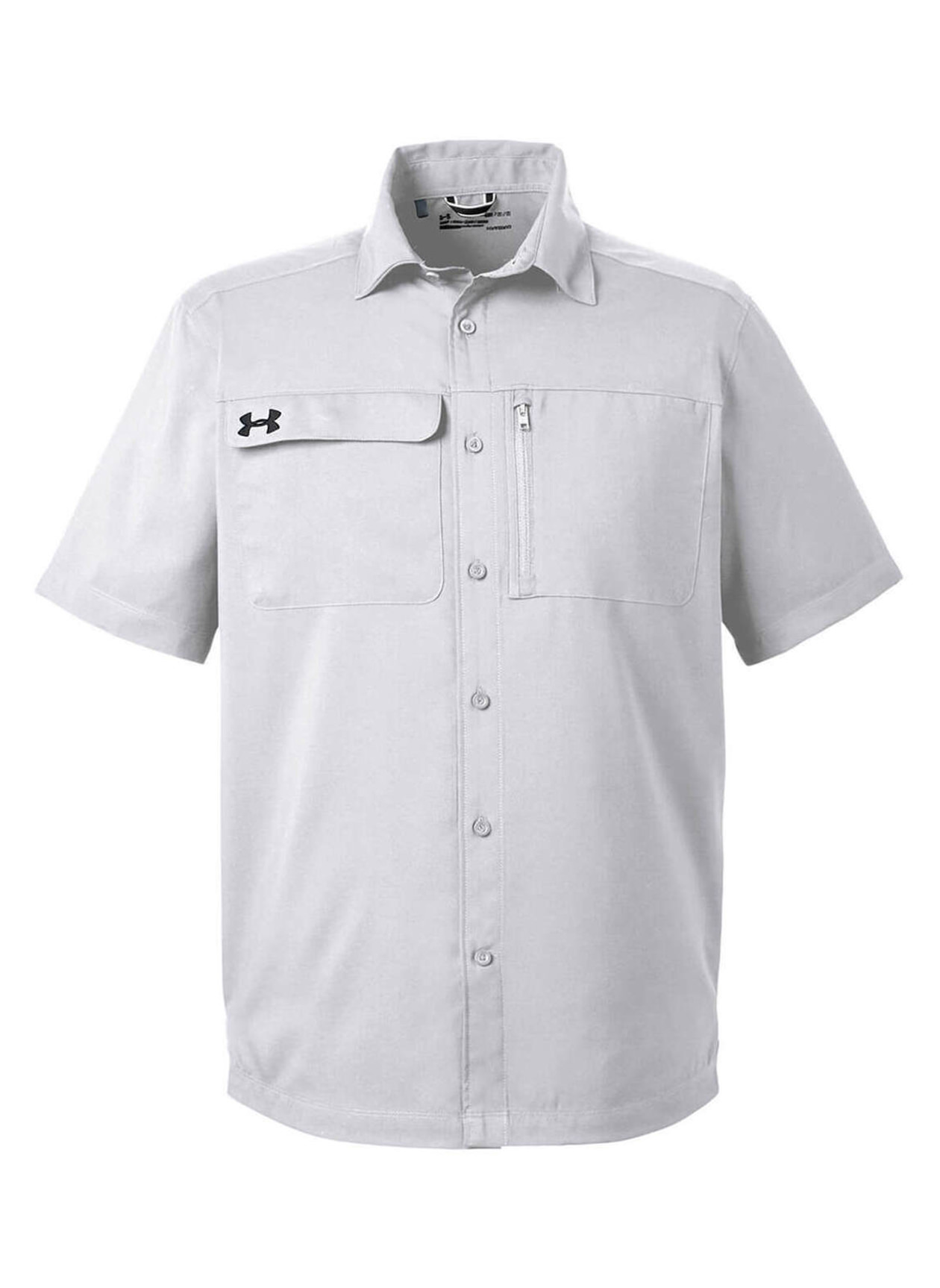 Carhartt Men's Navy Rugged Professional Series Short-Sleeve Shirt
