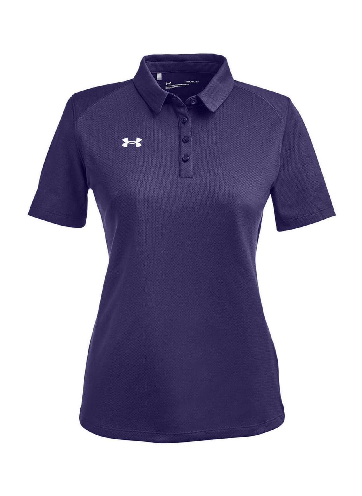 Company Polo Shirts  Under Armour Women's Purple Tech Polo