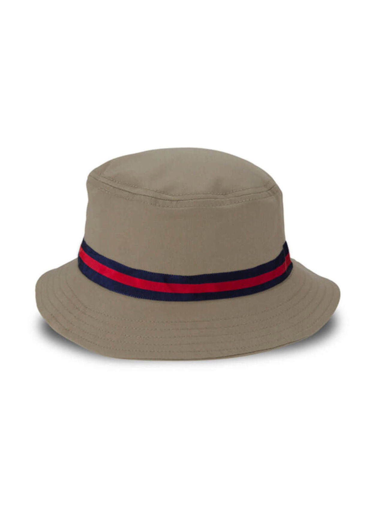 Imperial Khaki / Navy / Red The Oxford Bucket Hat