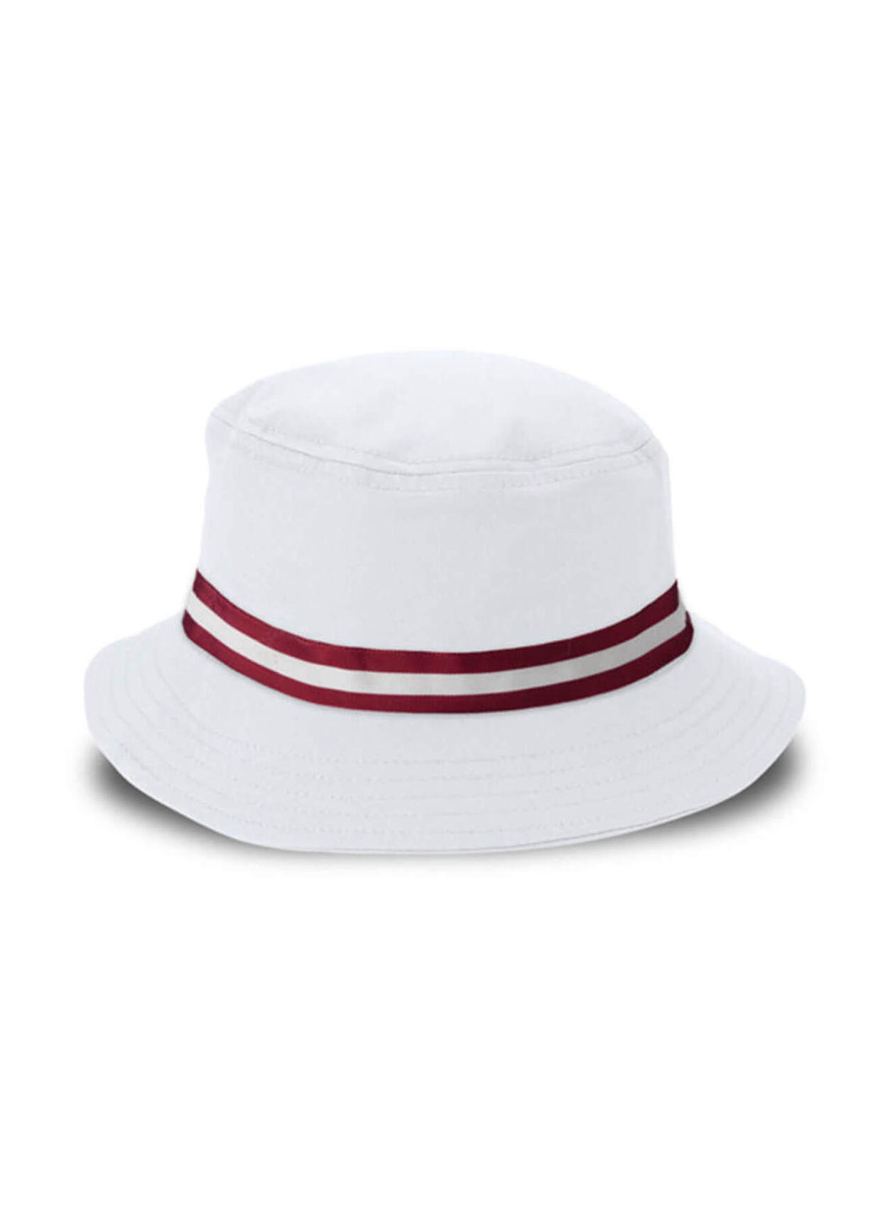 Imperial White / Maroon The Oxford Bucket Hat