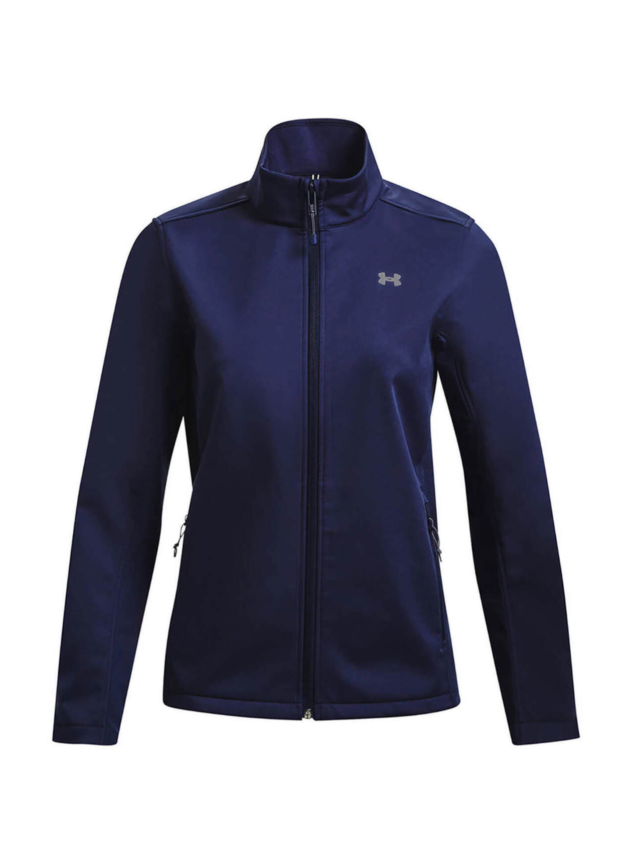 Under Armour womens ColdGear Infrared Shield 2.0 Soft Shell, (410) Midnight  Navy / / White, X-Small : Clothing, Shoes & Jewelry 