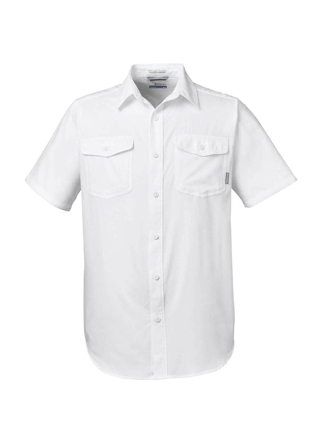 Columbia Men's White Utilizer II Solid Performance Short-Sleeve Shirt