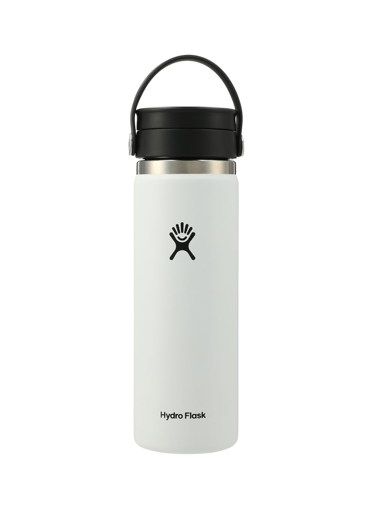 Hydro Flask White Wide Mouth With Flex Sip Lid 20oz.