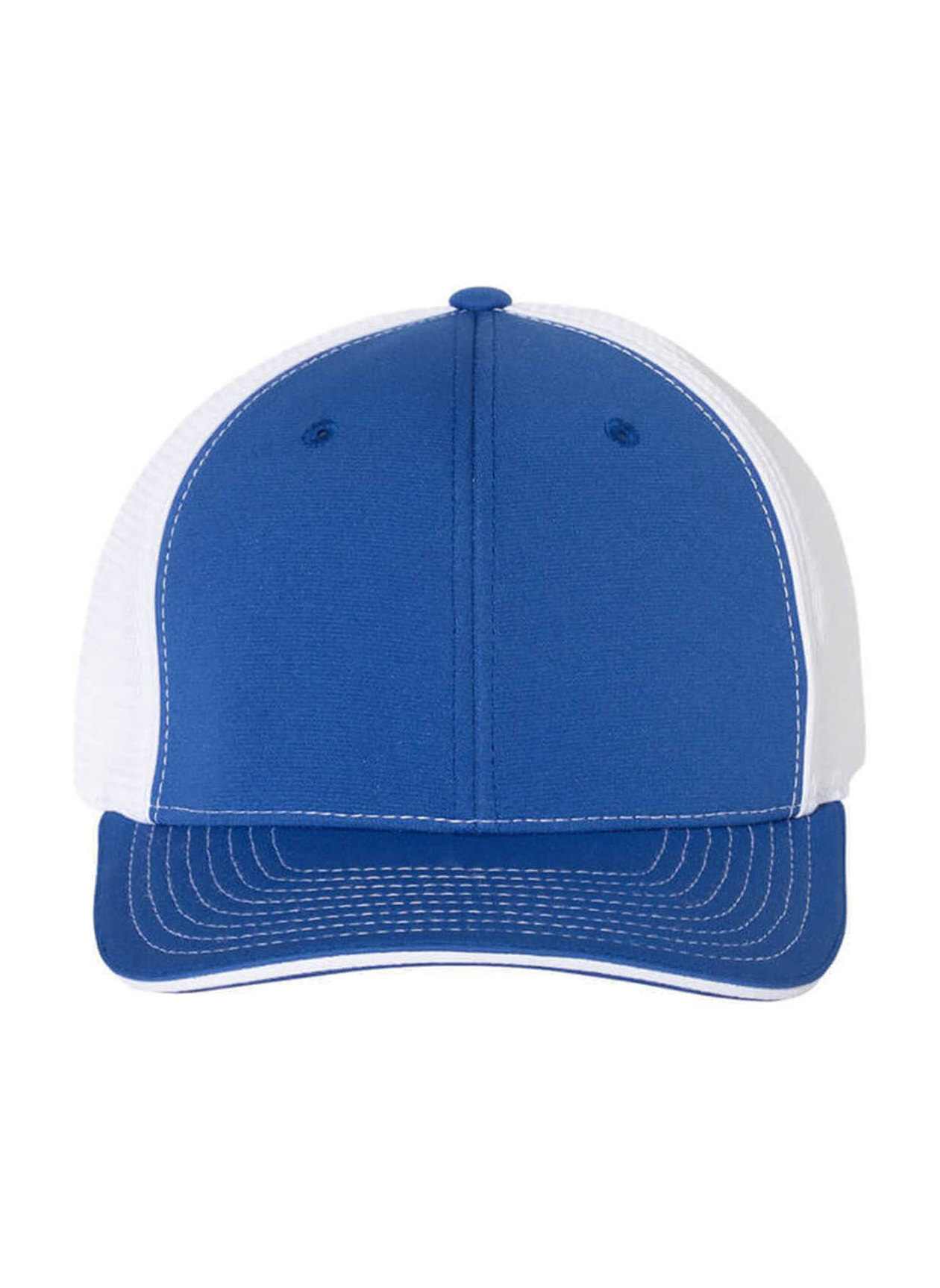 Richardson Royal / White Fitted Pulse Sportsmesh with R-Flex Hat