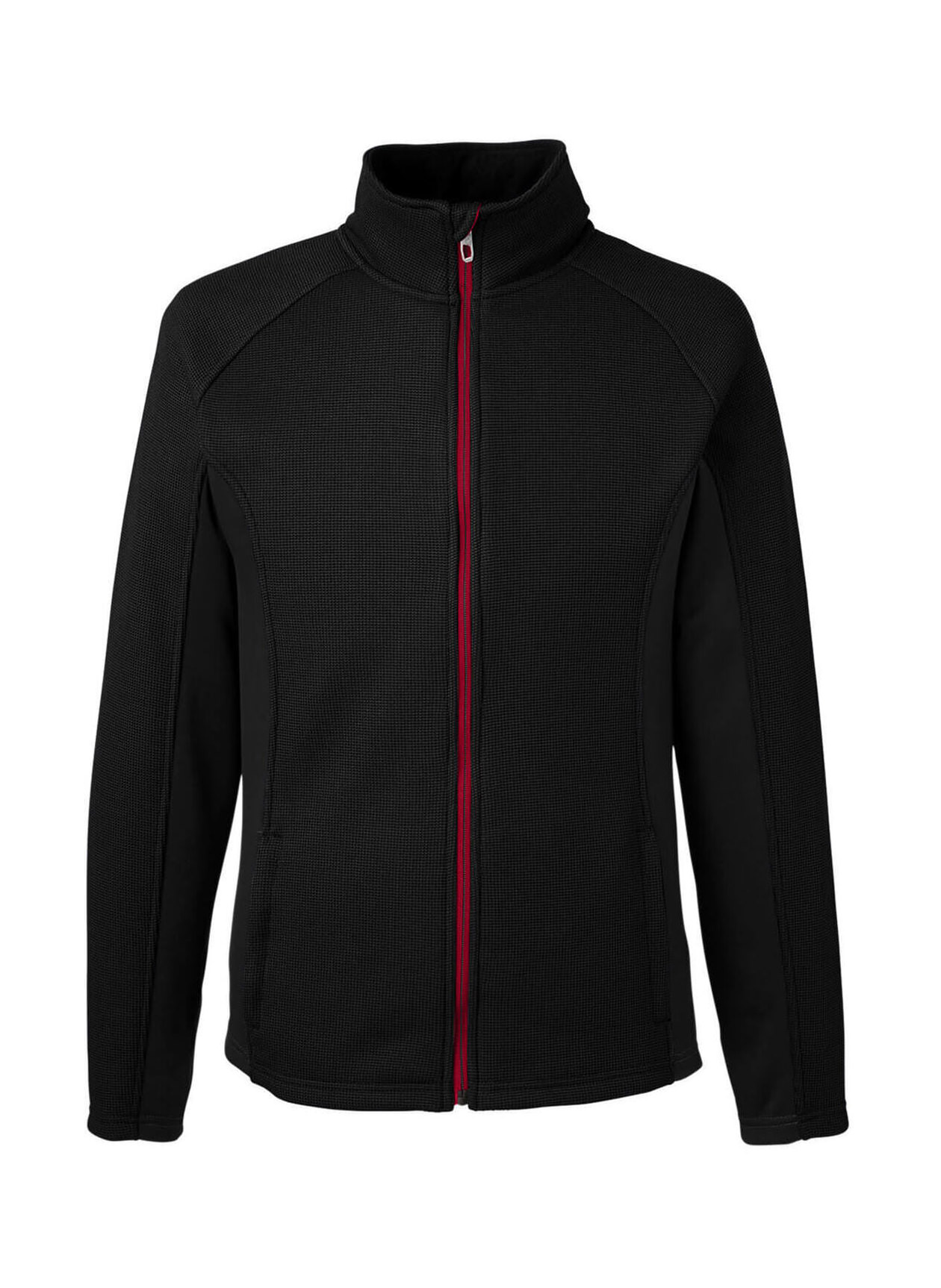 Corporate Spyder Men's Black-Red Constant Sweater Fleece Jacket