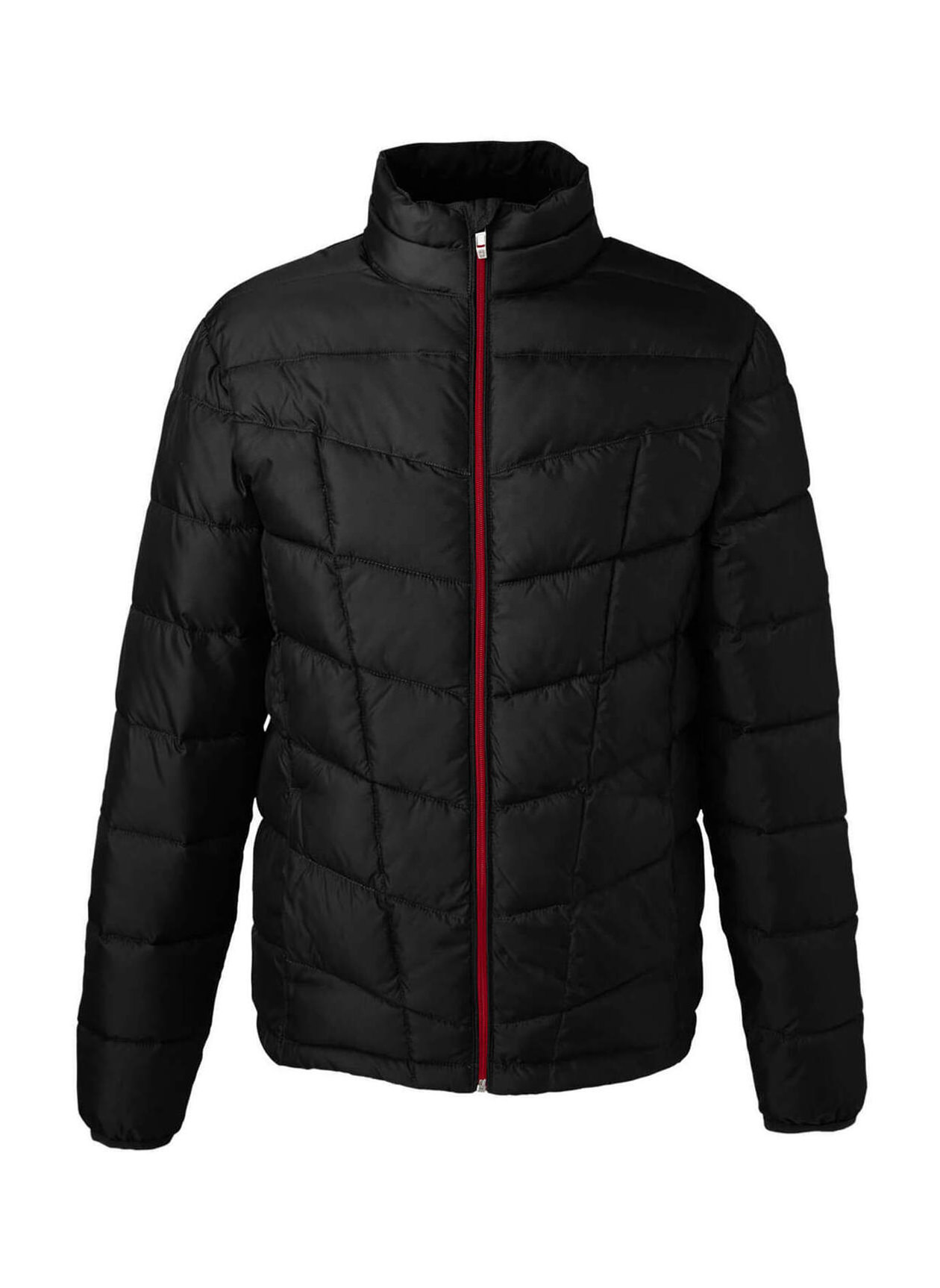 Corporate Spyder Men's Black-Red Pelmo Insulated Puffer Jacket
