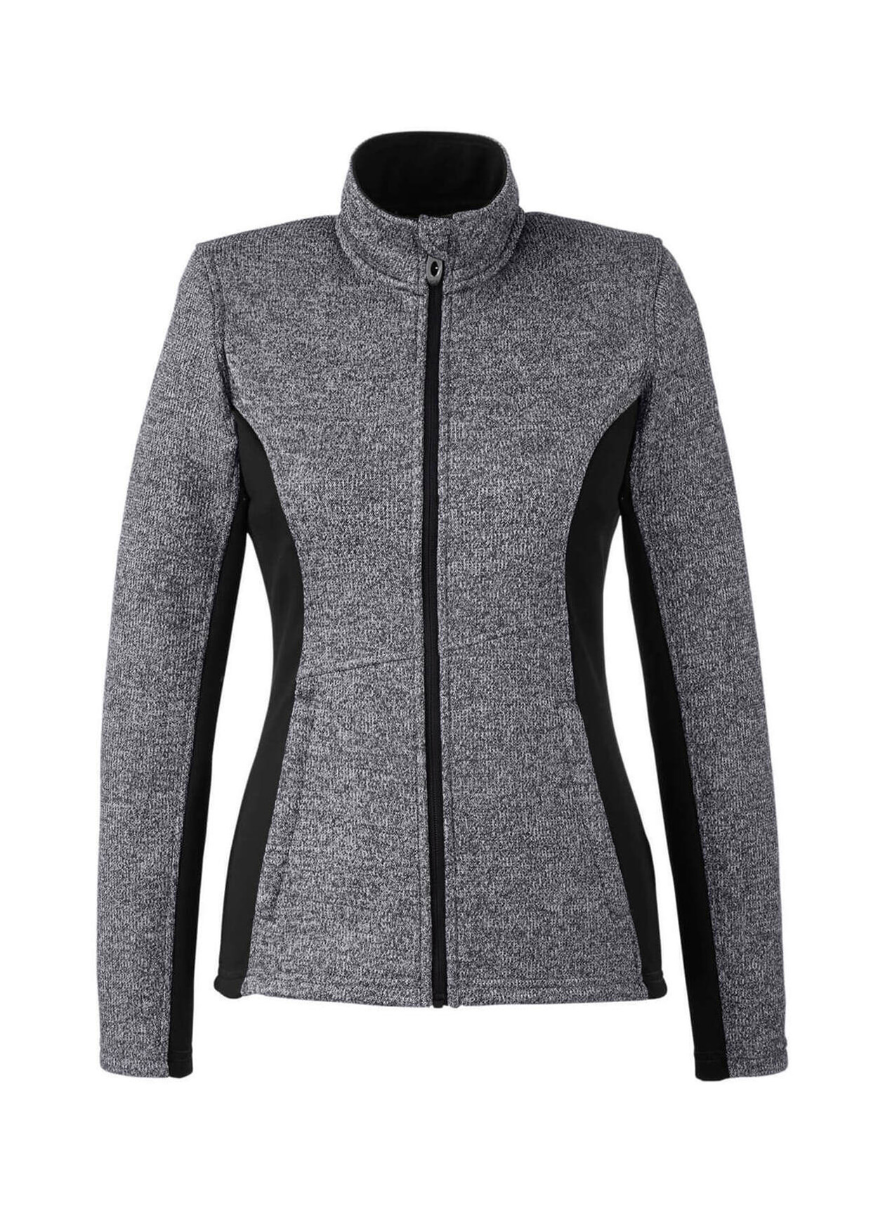 Spyder Women's Black Heather / Black Constant Sweater Fleece Jacket