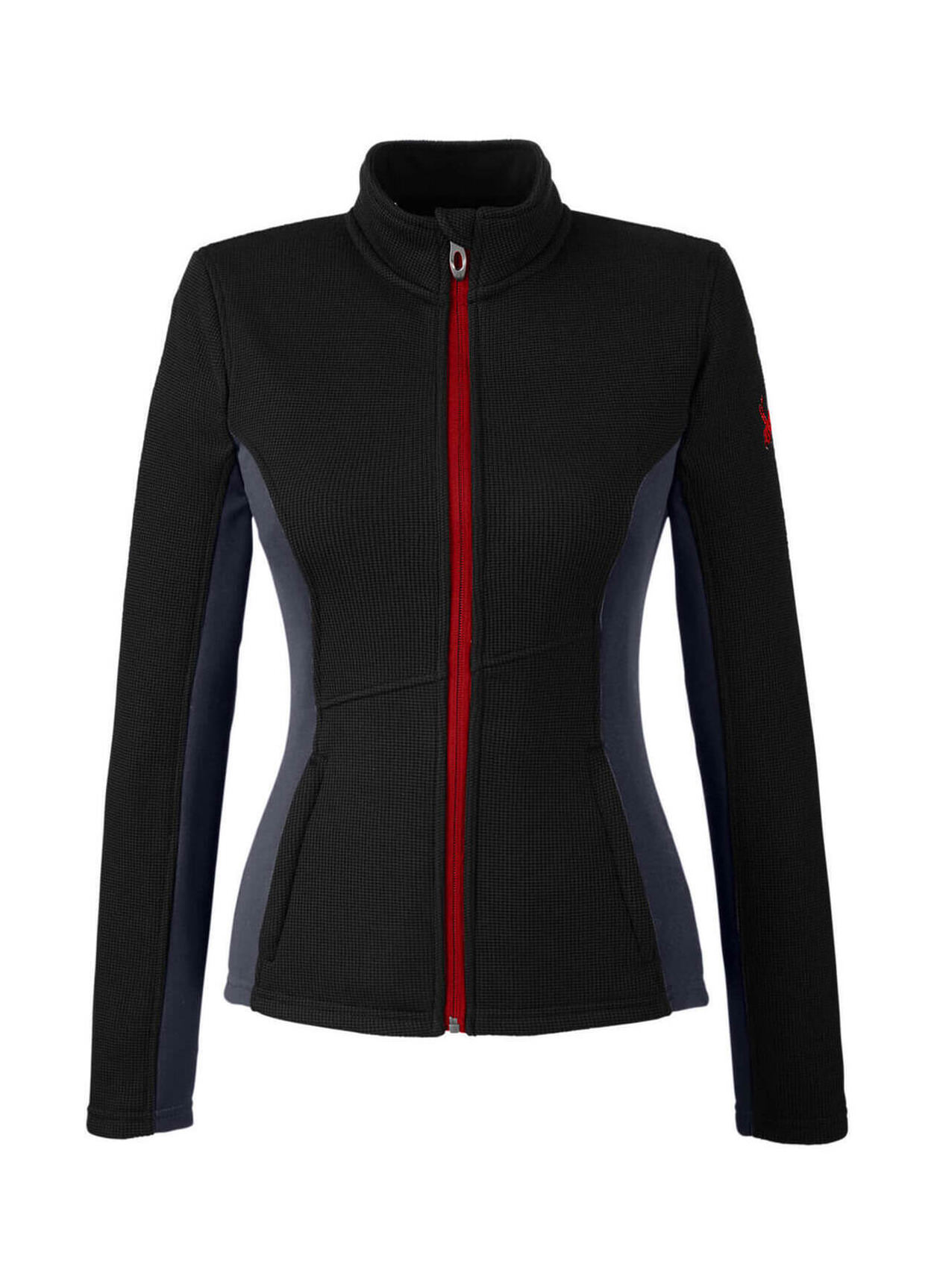 Spyder Men's Constant Full-Zip Sweater Fleece - Red/ Black/ Black - XL