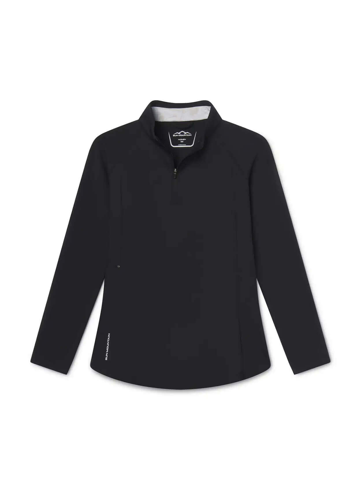 Sun Mountain Women's Black Tech Quarter-Zip
