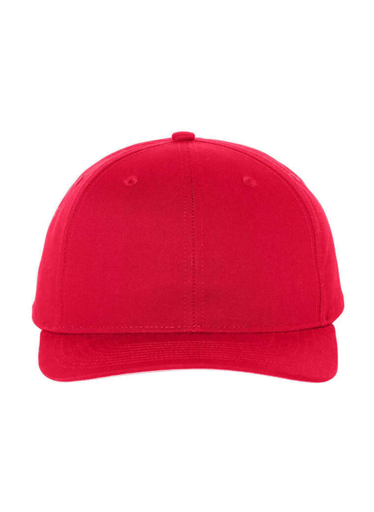 Richardson Red Pro Twill Snapback Hat